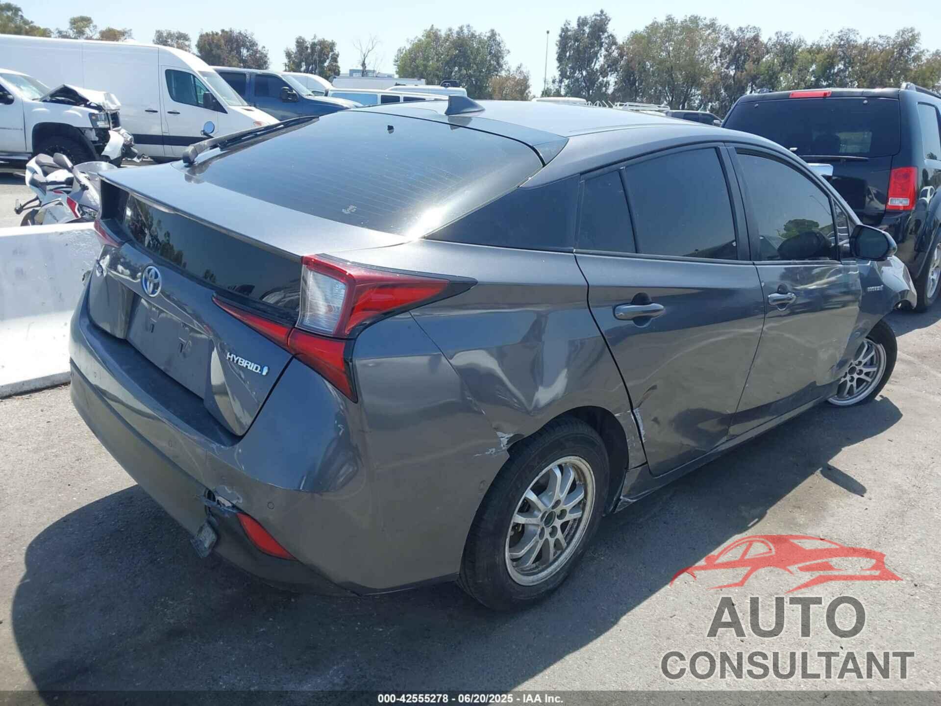 TOYOTA PRIUS 2019 - JTDKARFU3K3070453