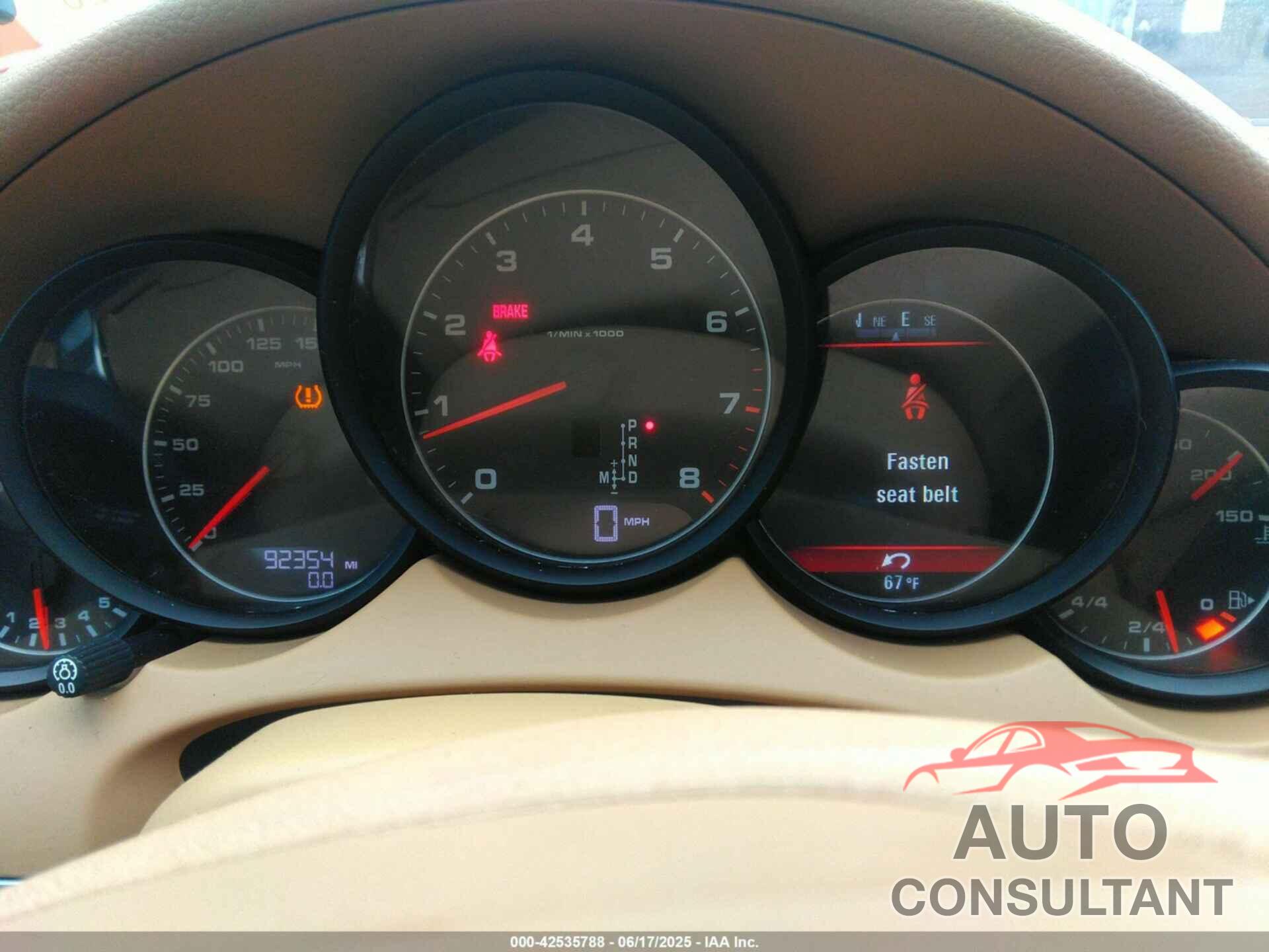 PORSCHE CAYENNE 2012 - WP1AA2A23CLA06583
