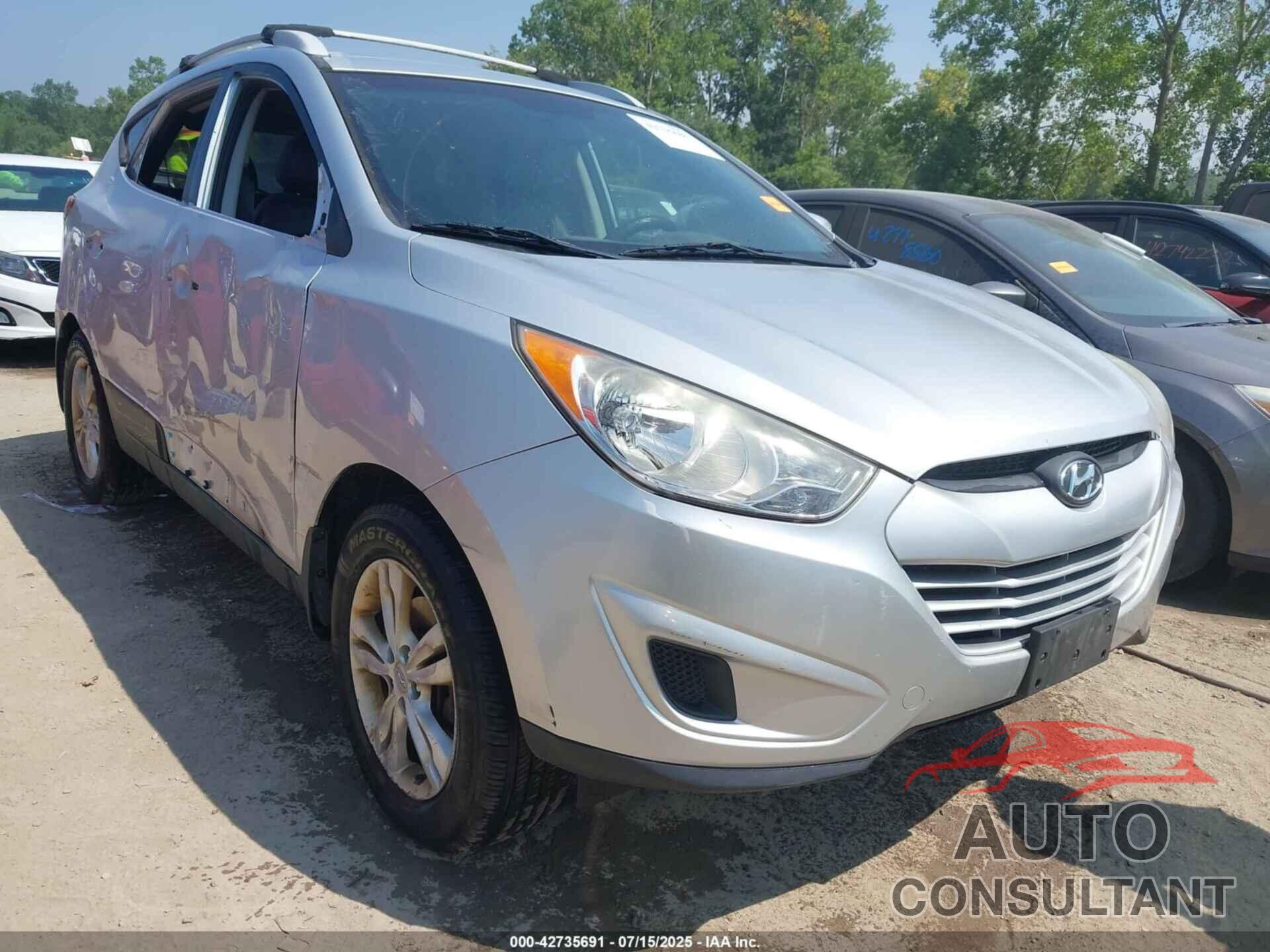 HYUNDAI TUCSON 2012 - KM8JU3AC7CU386928