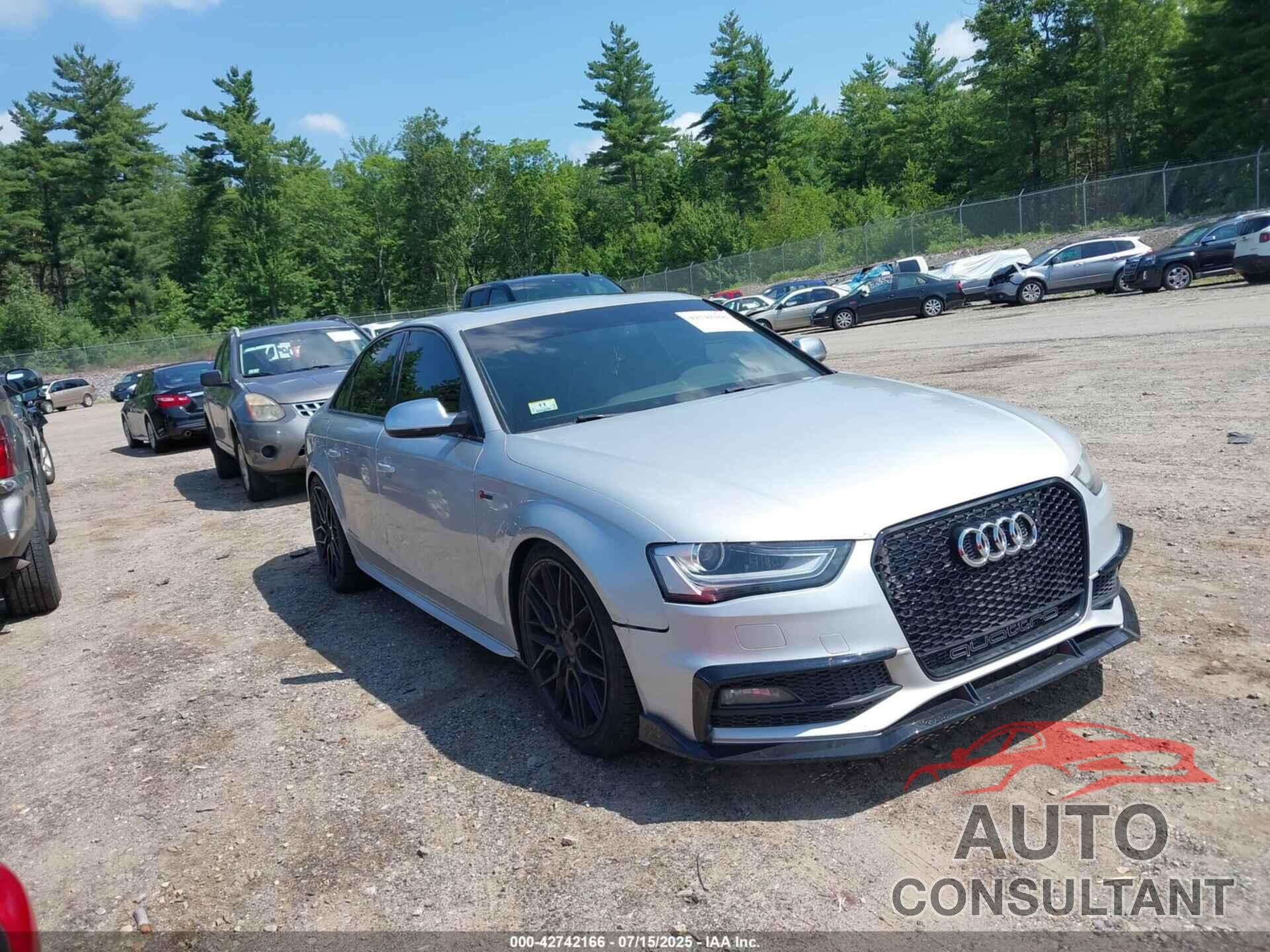 AUDI S4 2013 - WAUBGAFL6DA066707
