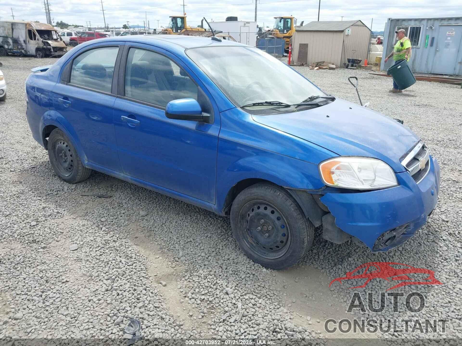 CHEVROLET AVEO 2011 - KL1TG5DE4BB161963