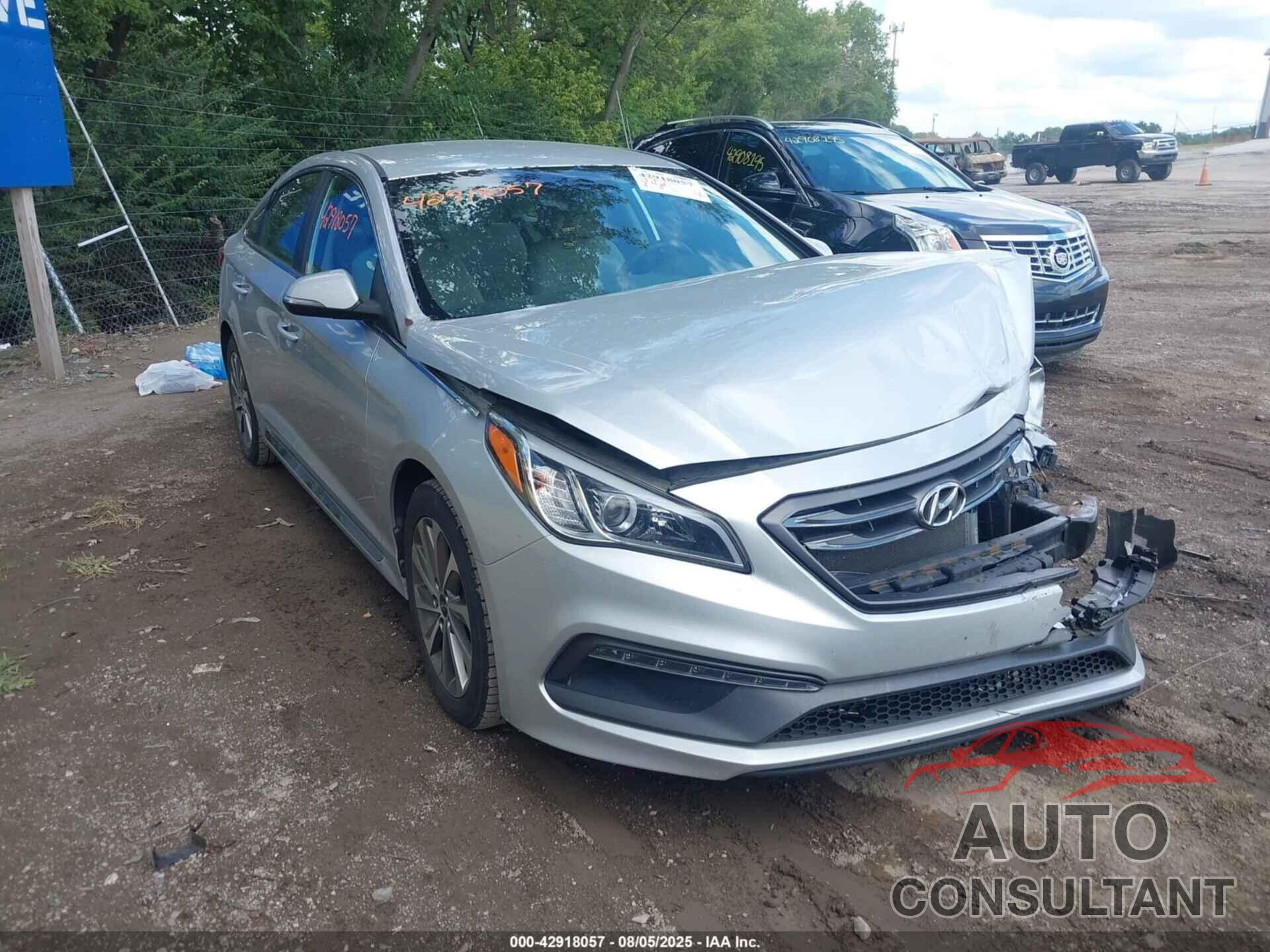 HYUNDAI SONATA 2016 - 5NPE34AF5GH340958