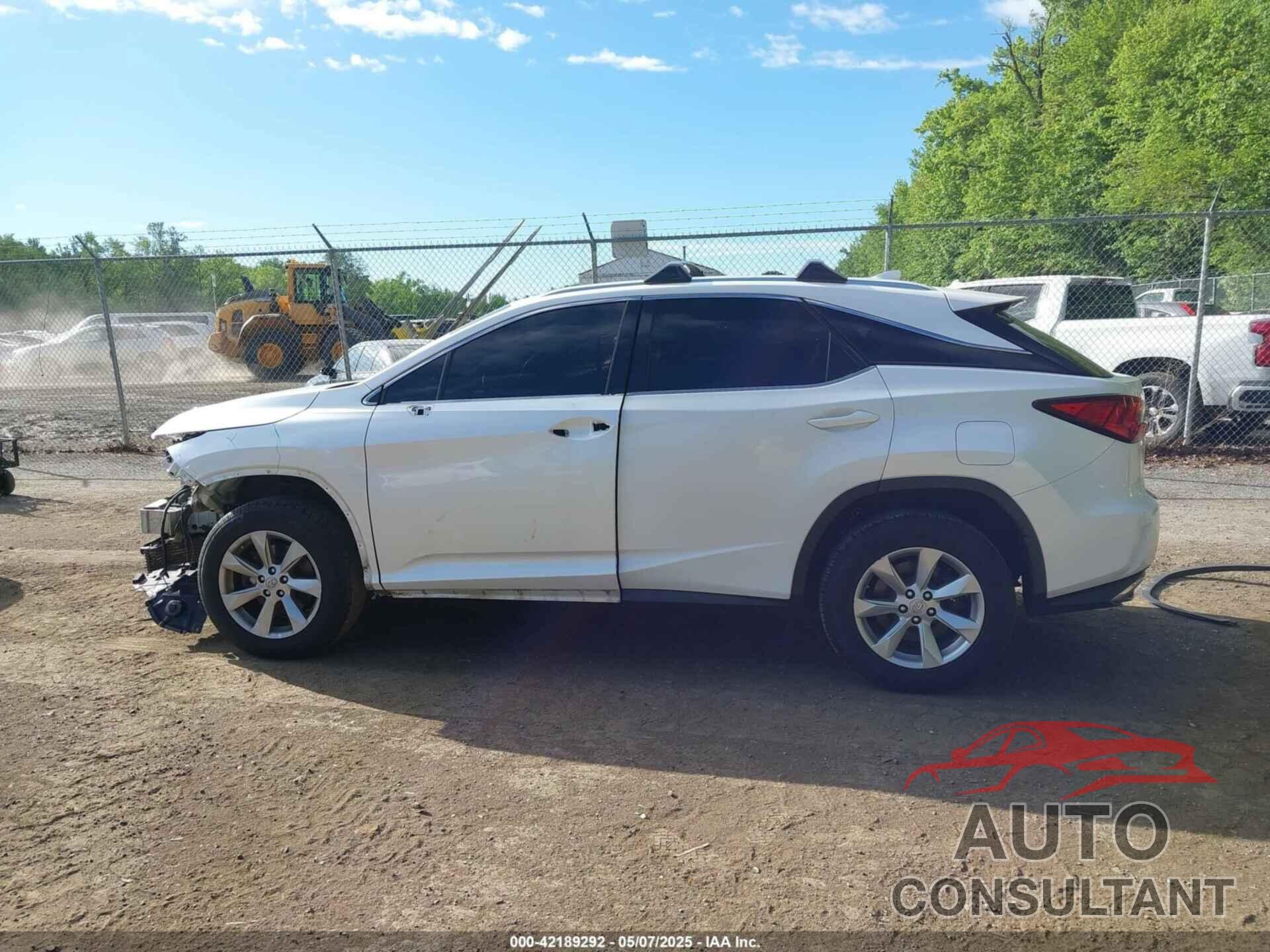 LEXUS RX 350 2017 - JTJBZMCA6H2027873
