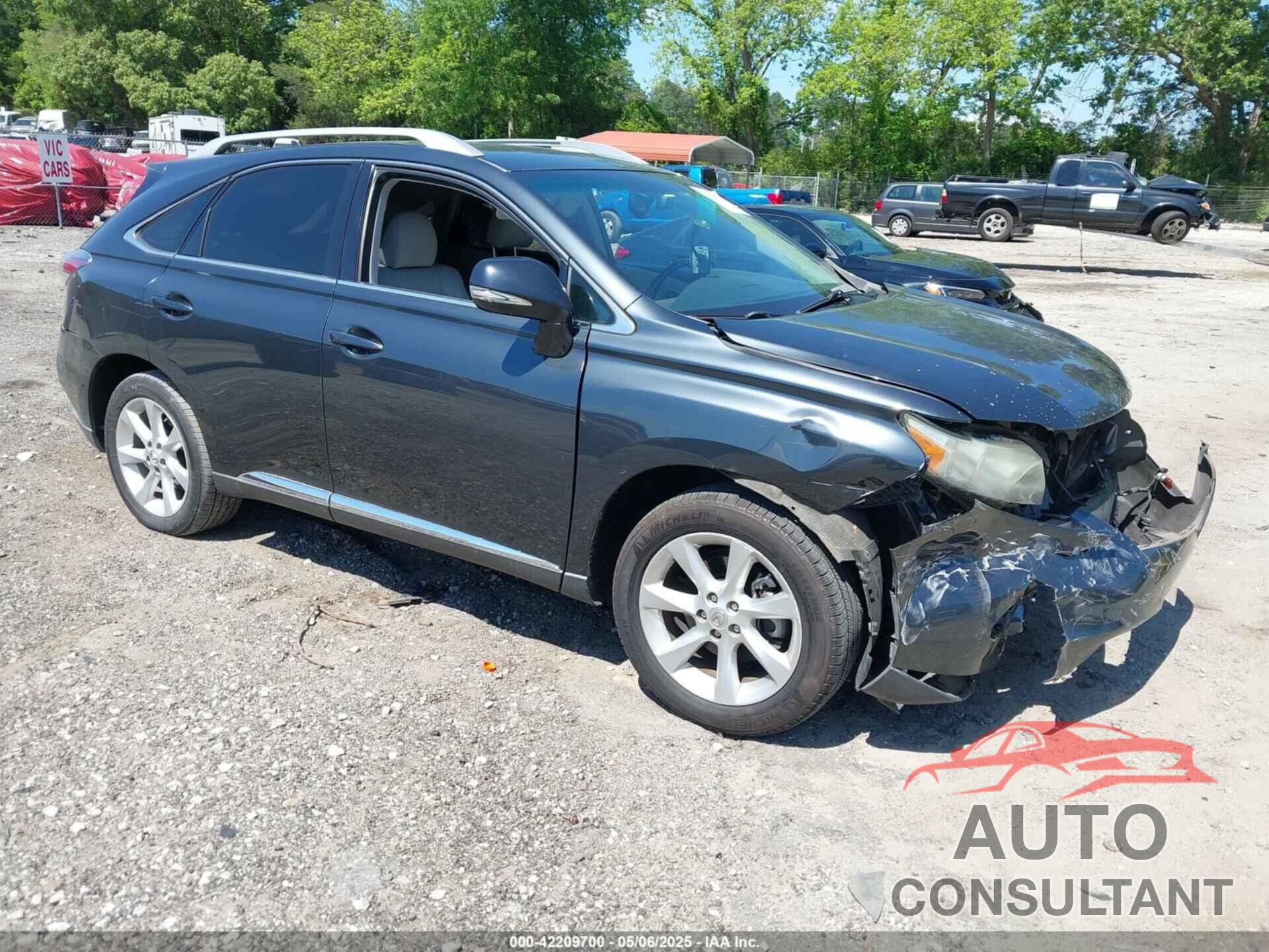 LEXUS RX 350 2011 - 2T2ZK1BA9BC058447