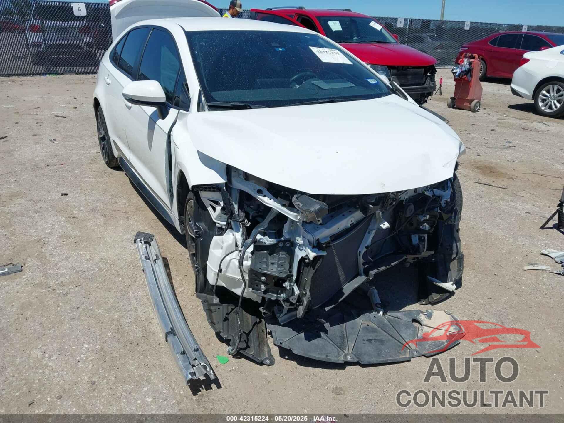 TOYOTA COROLLA 2022 - JTDS4MCE7N3502408