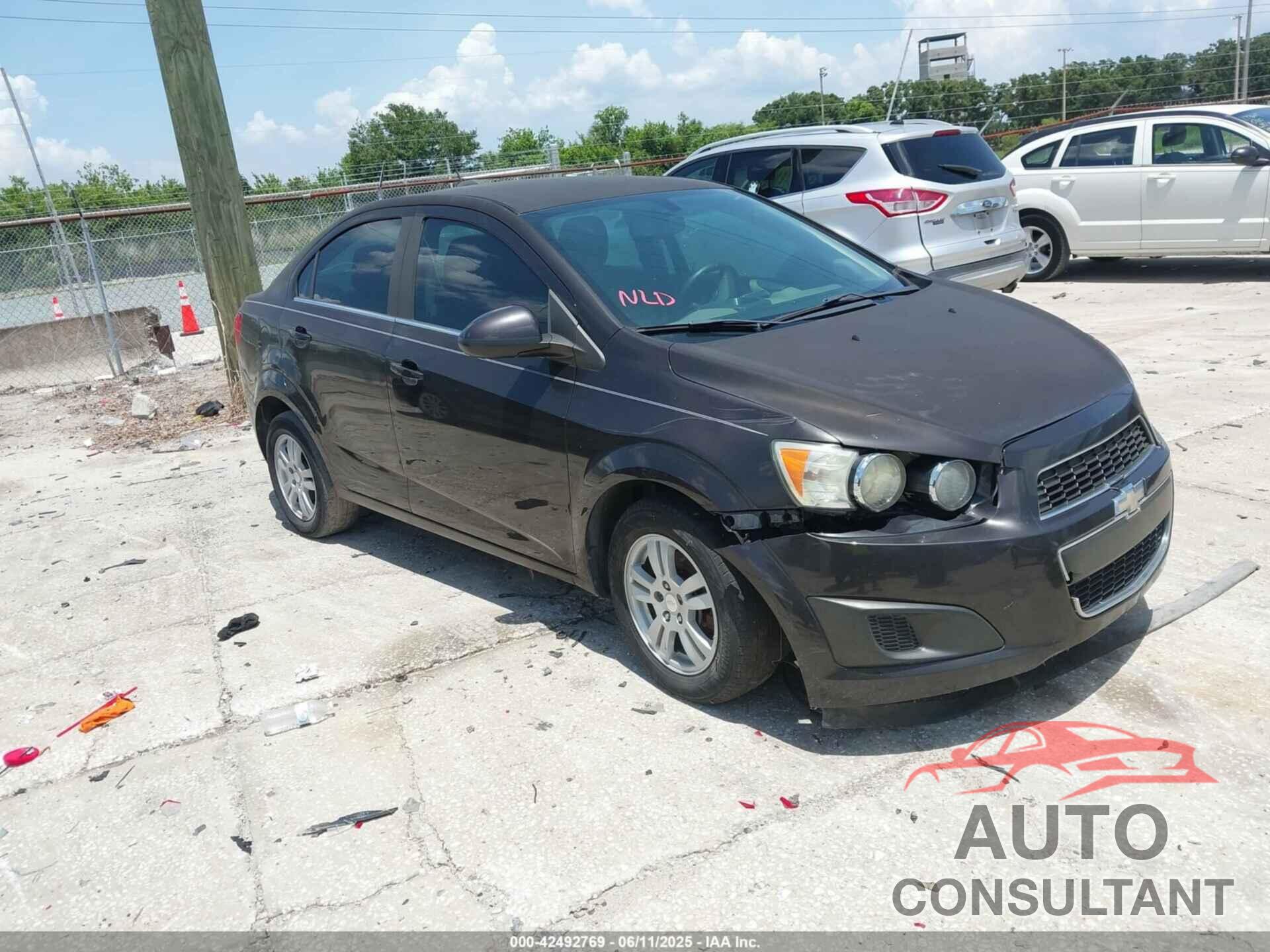 CHEVROLET SONIC 2015 - 1G1JC5SH9F4108042