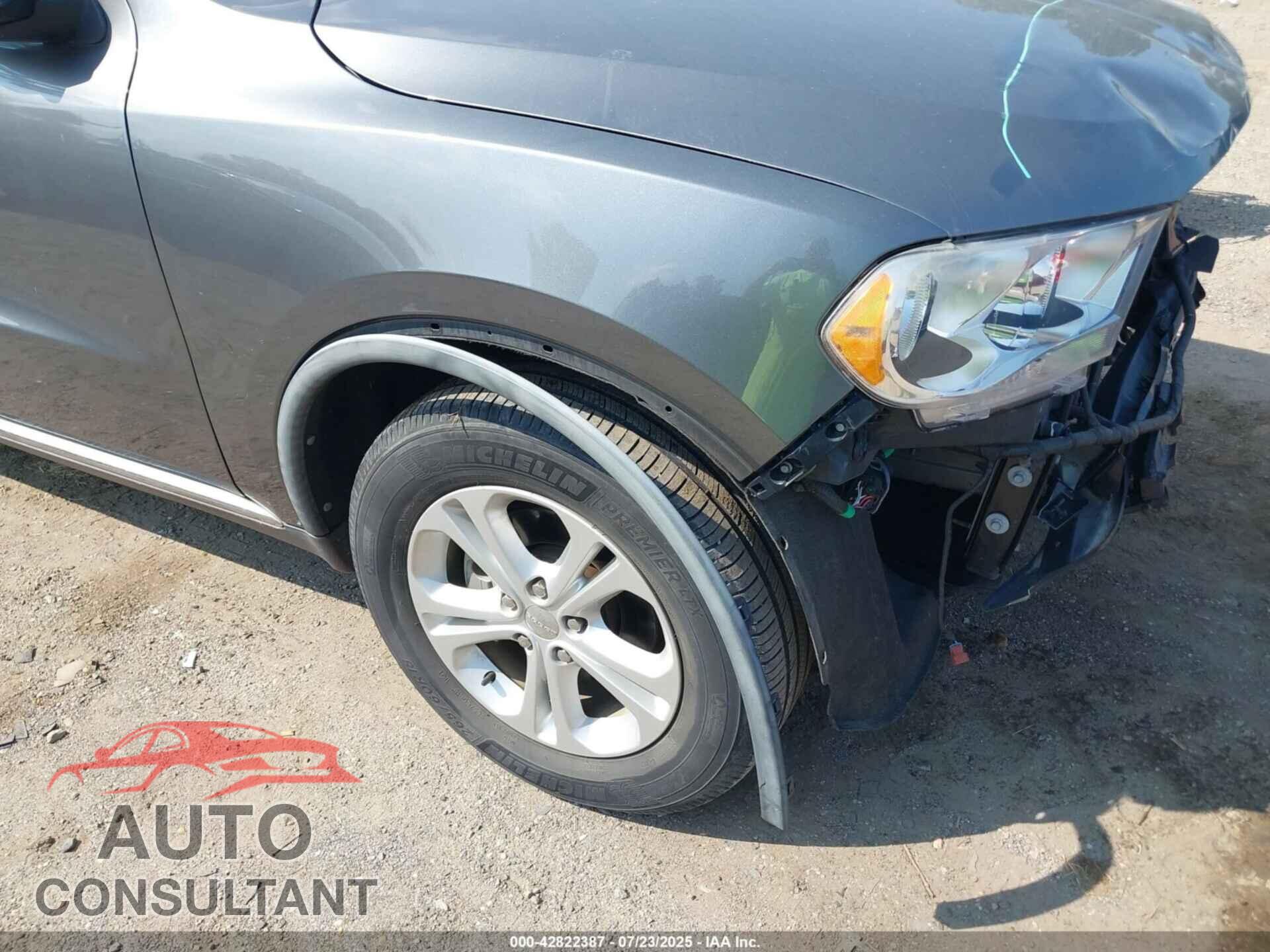 DODGE DURANGO 2012 - 1C4RDJAG1CC207237