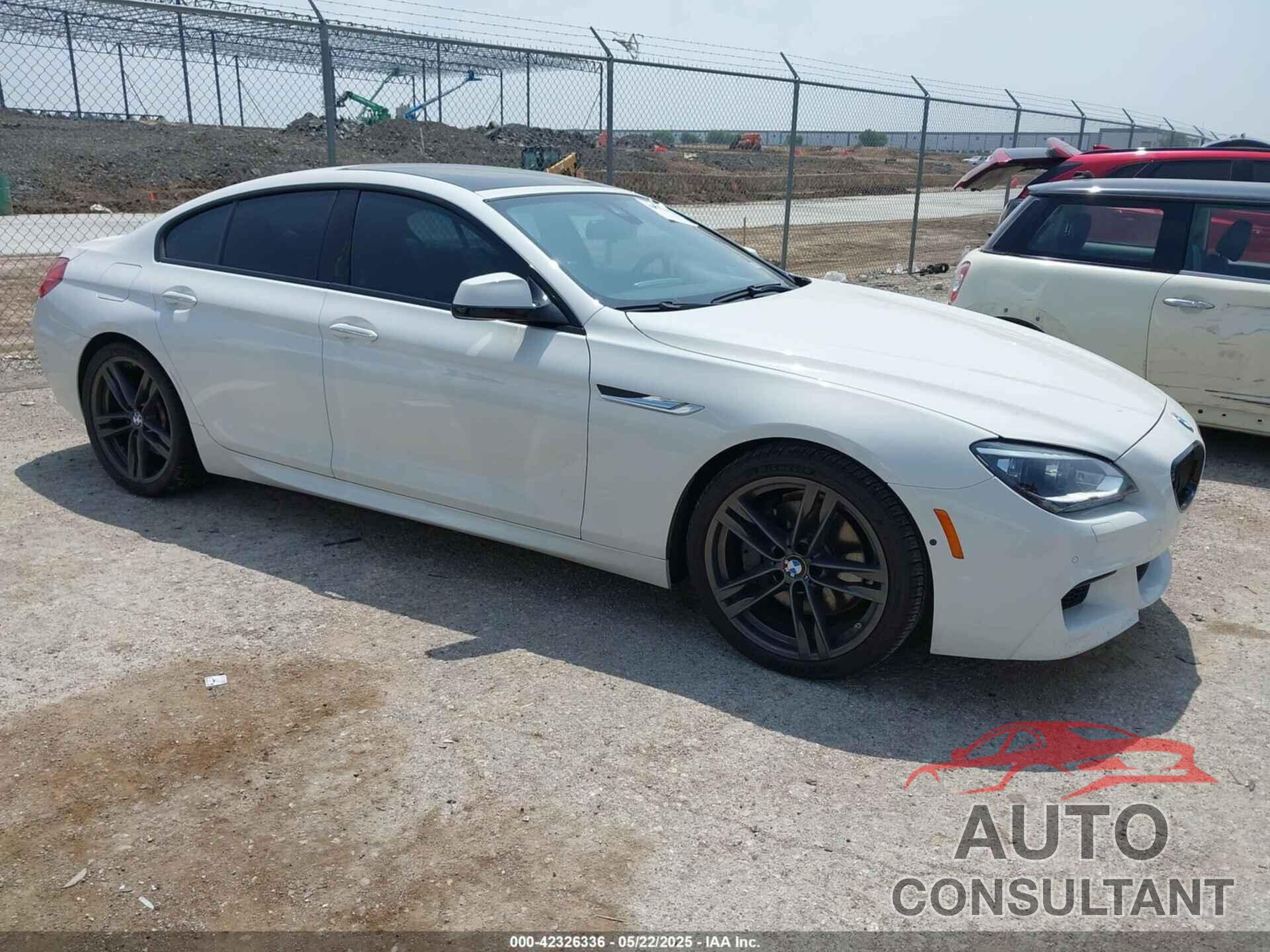 BMW 650I GRAN COUPE 2015 - WBA6B2C50FGB99526