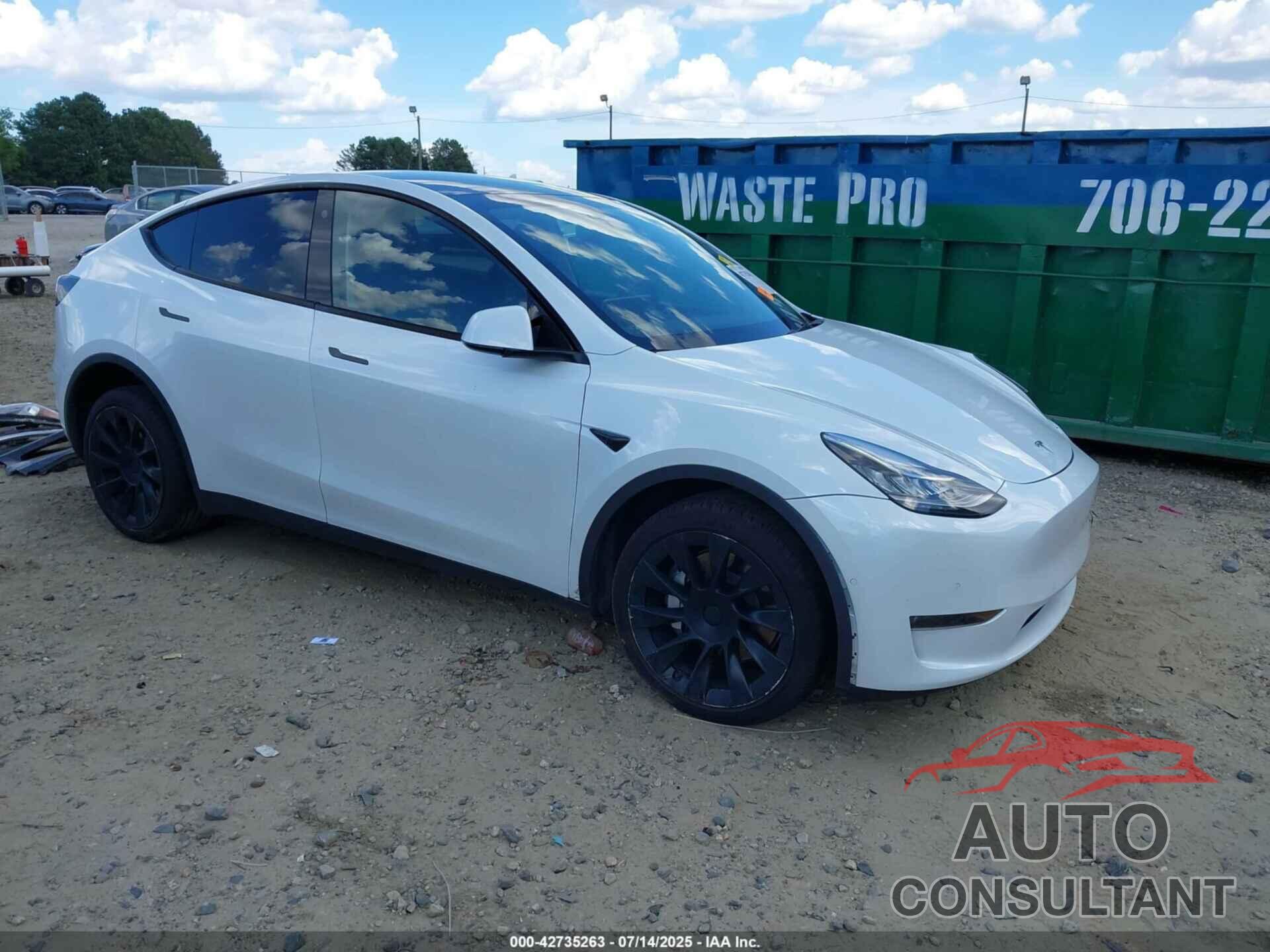 TESLA MODEL Y 2022 - 7SAYGDEE0NA018498
