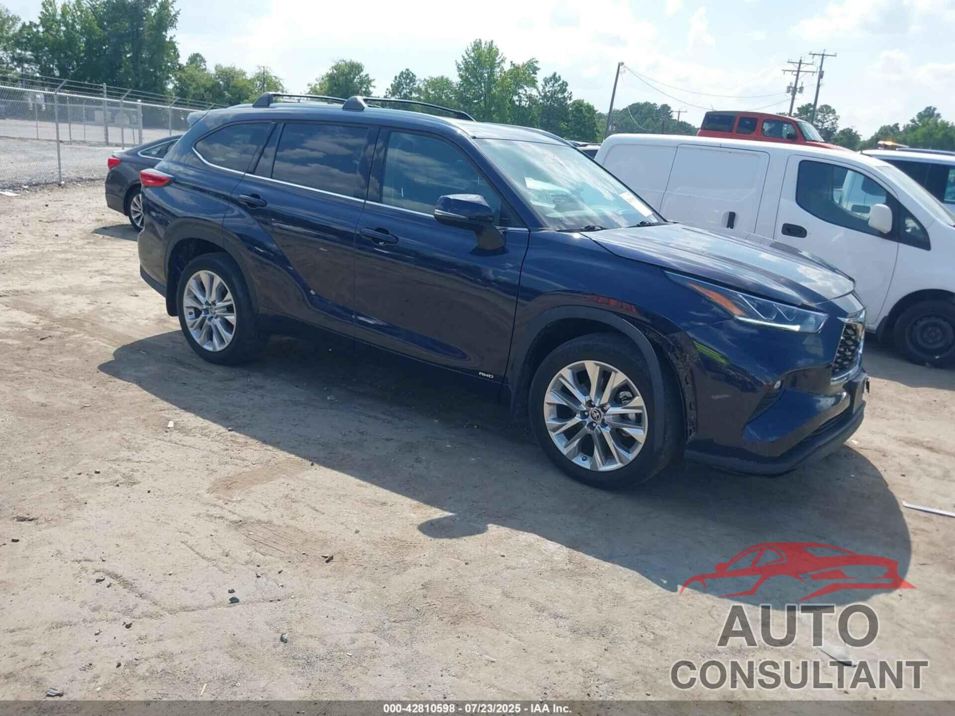 TOYOTA HIGHLANDER 2022 - 5TDXBRCH6NS551858
