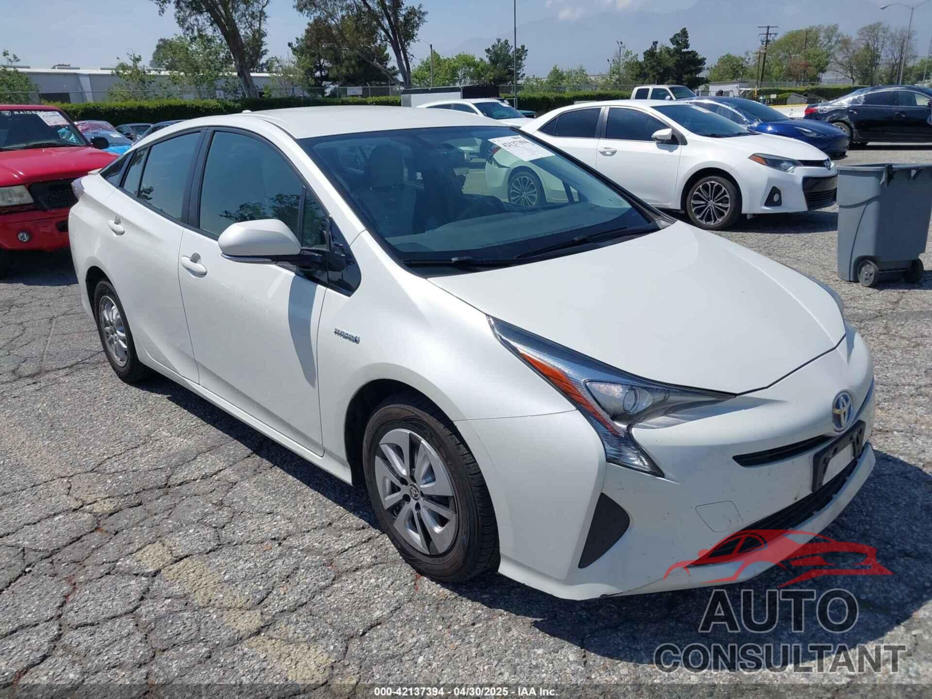 TOYOTA PRIUS 2016 - JTDKARFUXG3511034