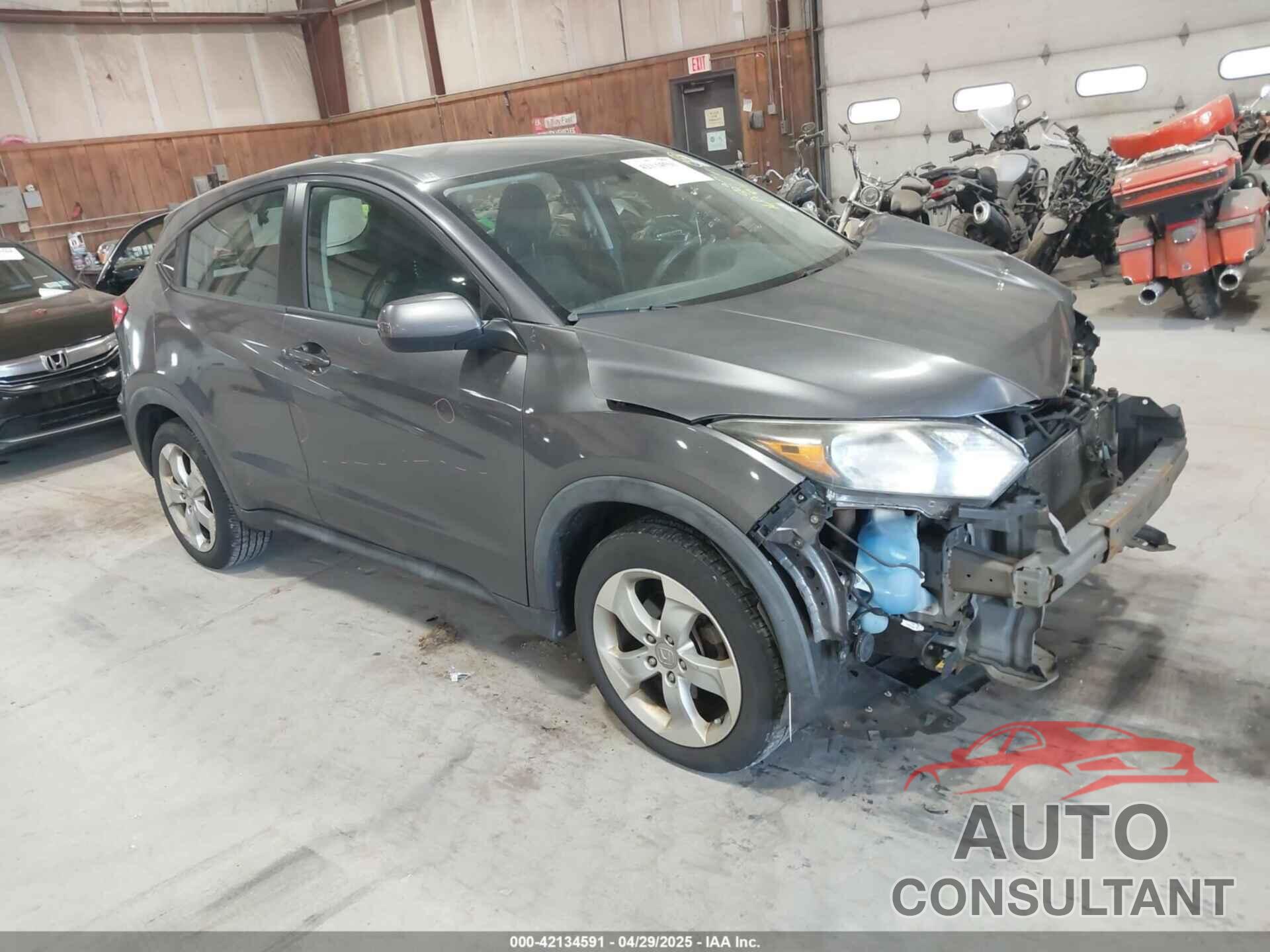 HONDA HR-V 2016 - 3CZRU6H36GM748072
