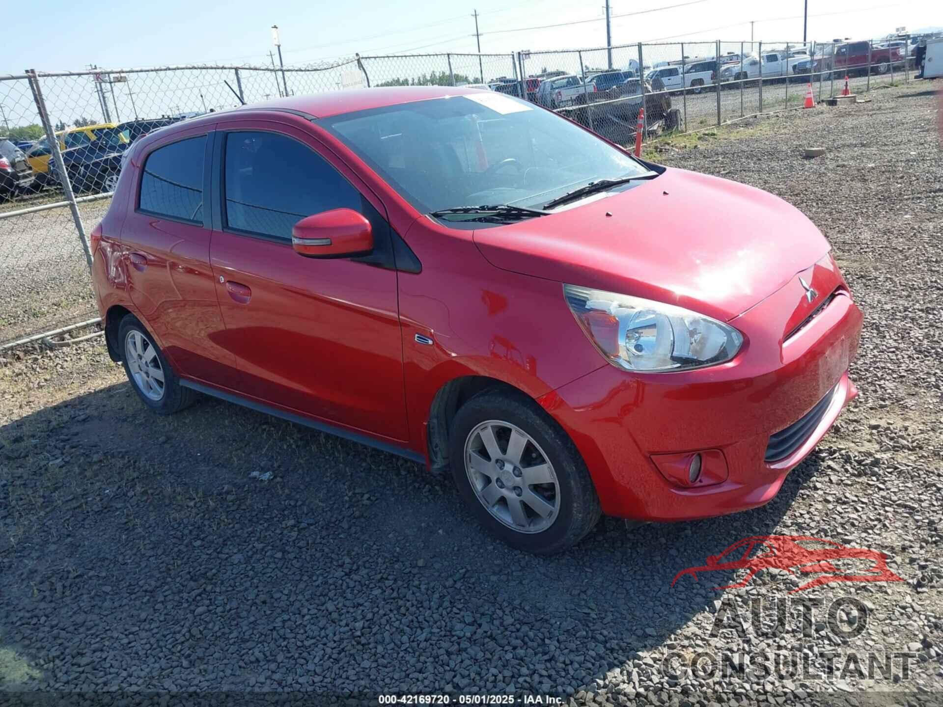 MITSUBISHI MIRAGE 2015 - ML32A4HJ8FH056534