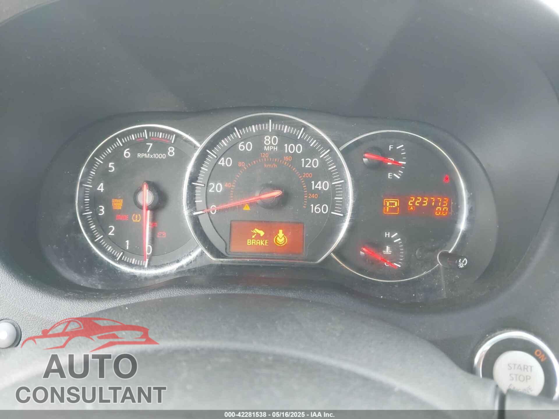 NISSAN MAXIMA 2011 - 1N4AA5AP1BC812666