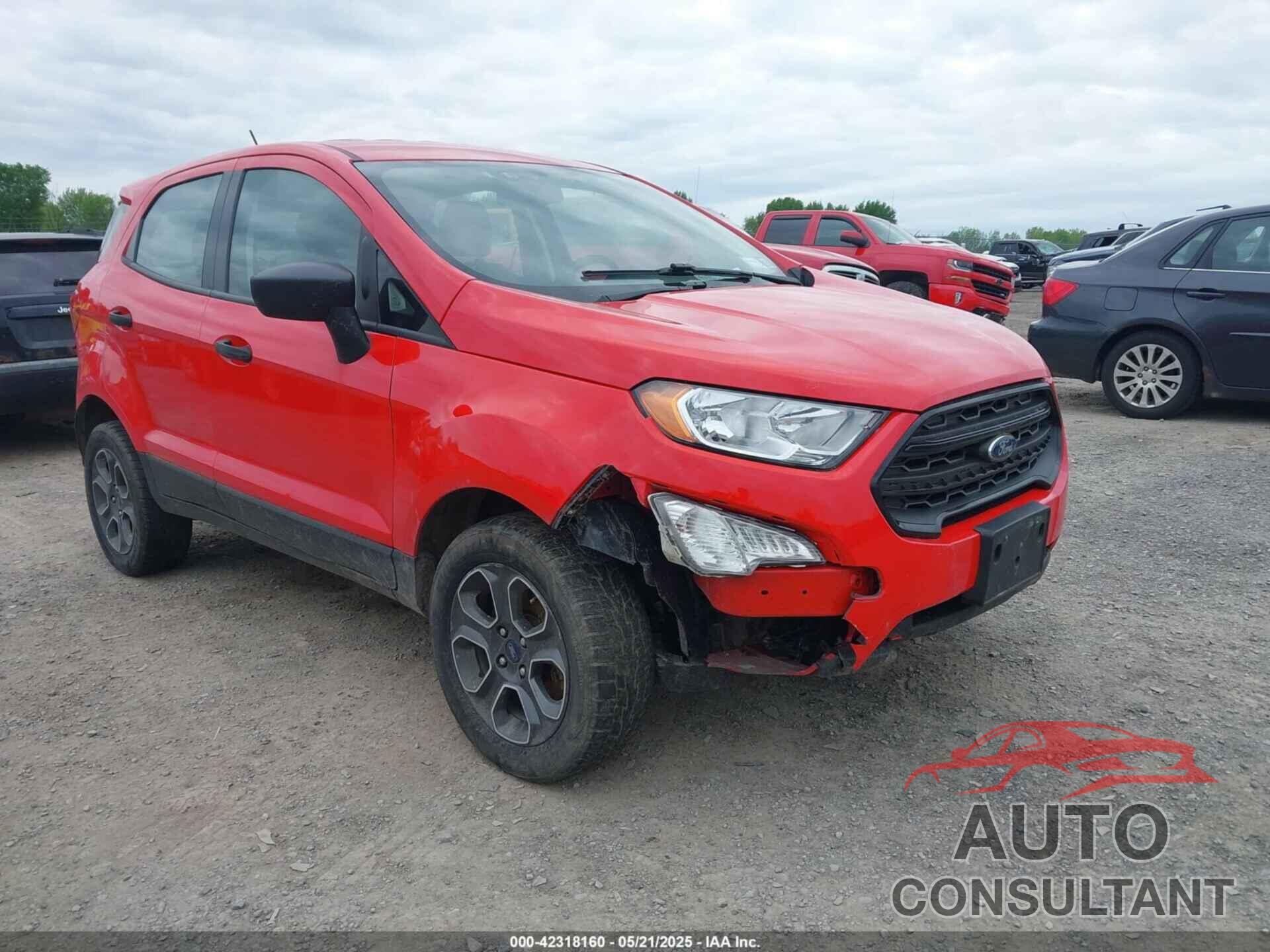 FORD ECOSPORT 2020 - MAJ6S3FL5LC386611