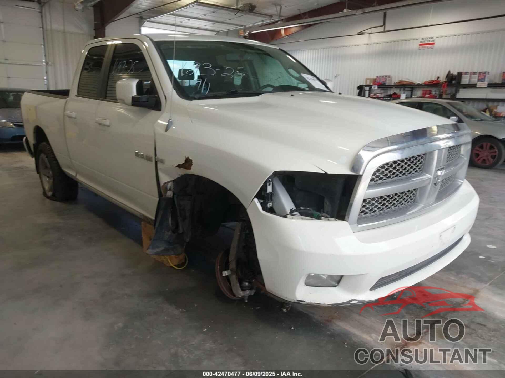 DODGE RAM 1500 2009 - 1D3HV18TX9S813413