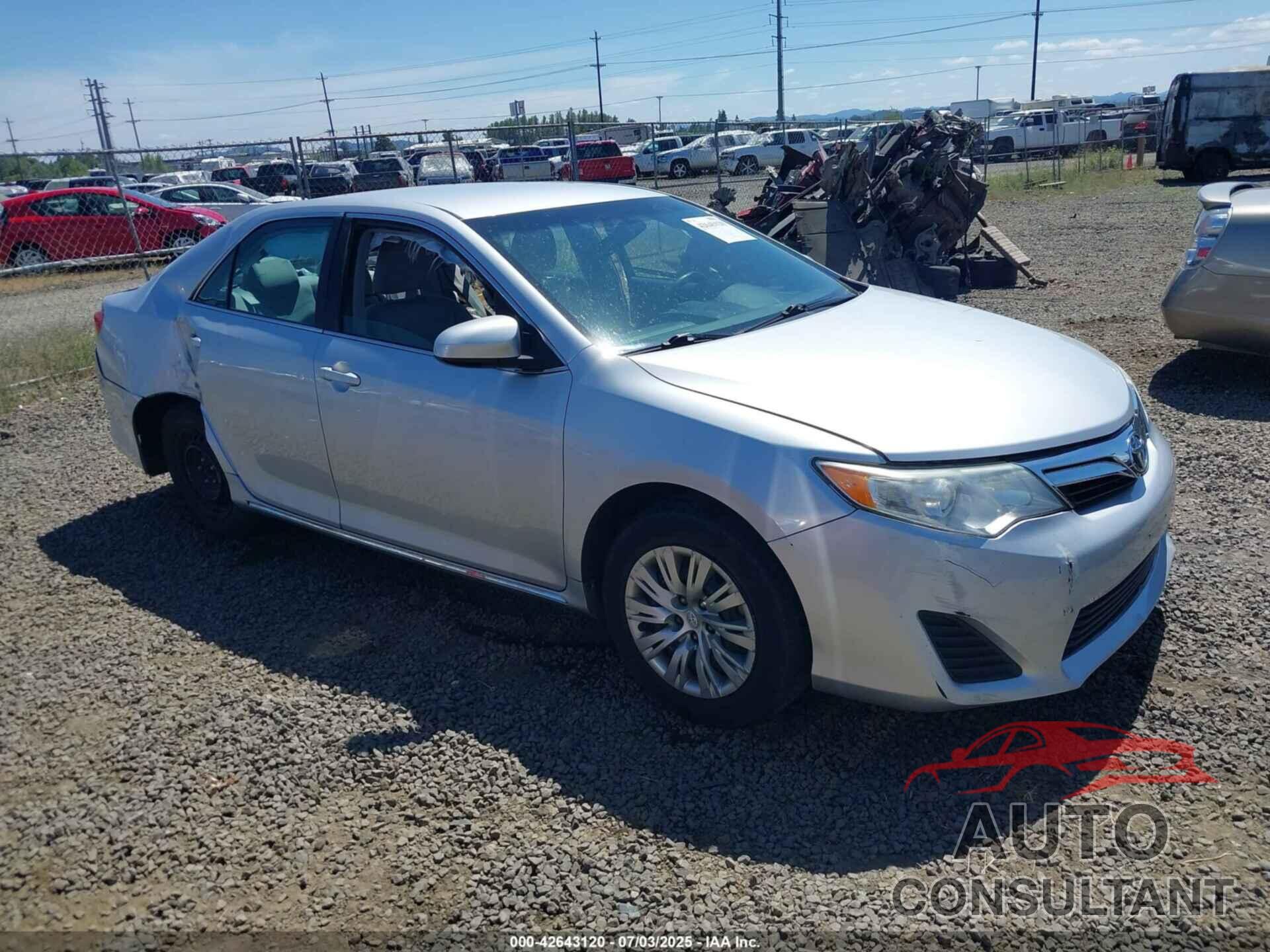 TOYOTA CAMRY 2014 - 4T1BF1FK0EU397534