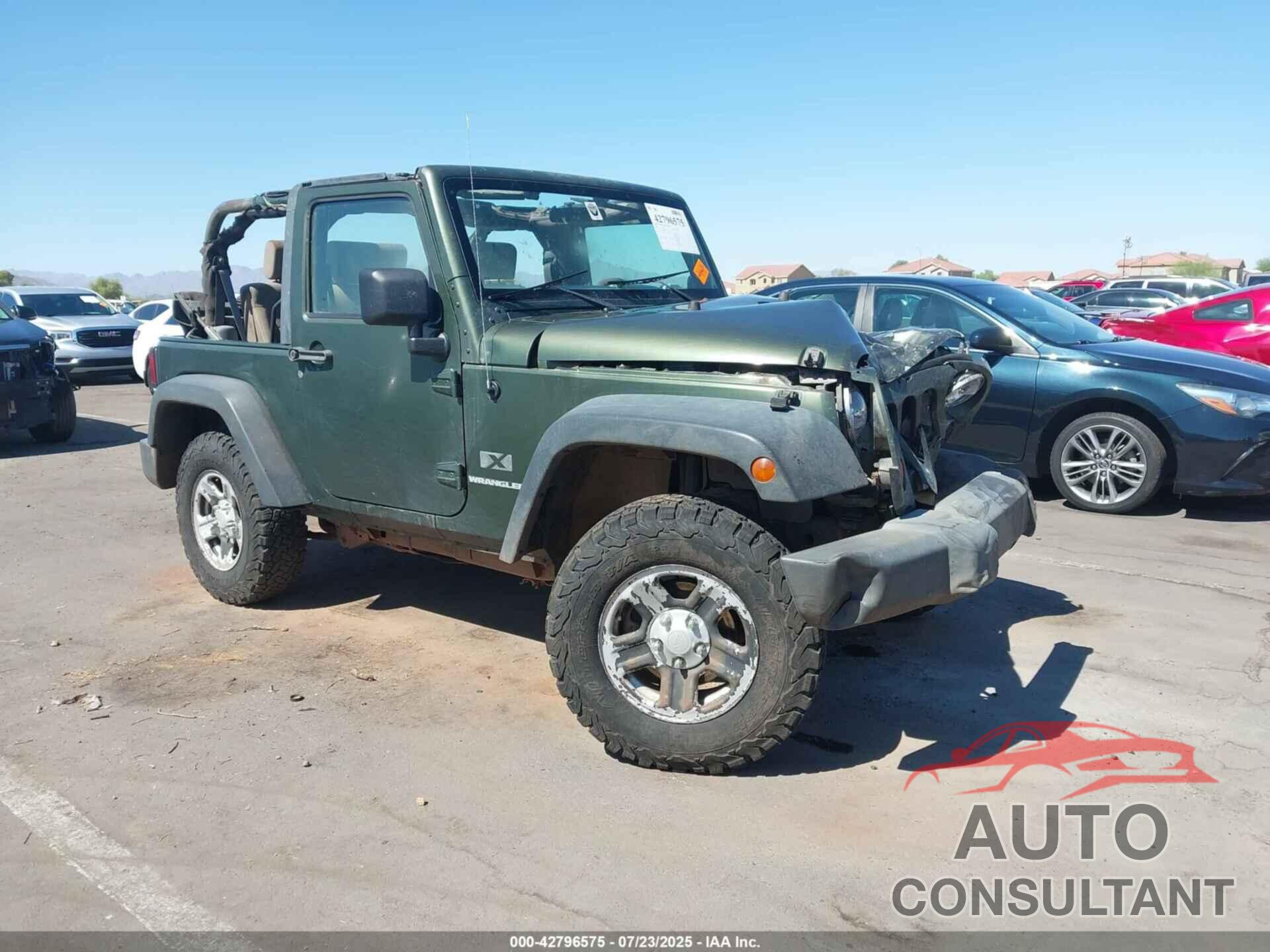JEEP WRANGLER 2009 - 1J4FA24169L704599