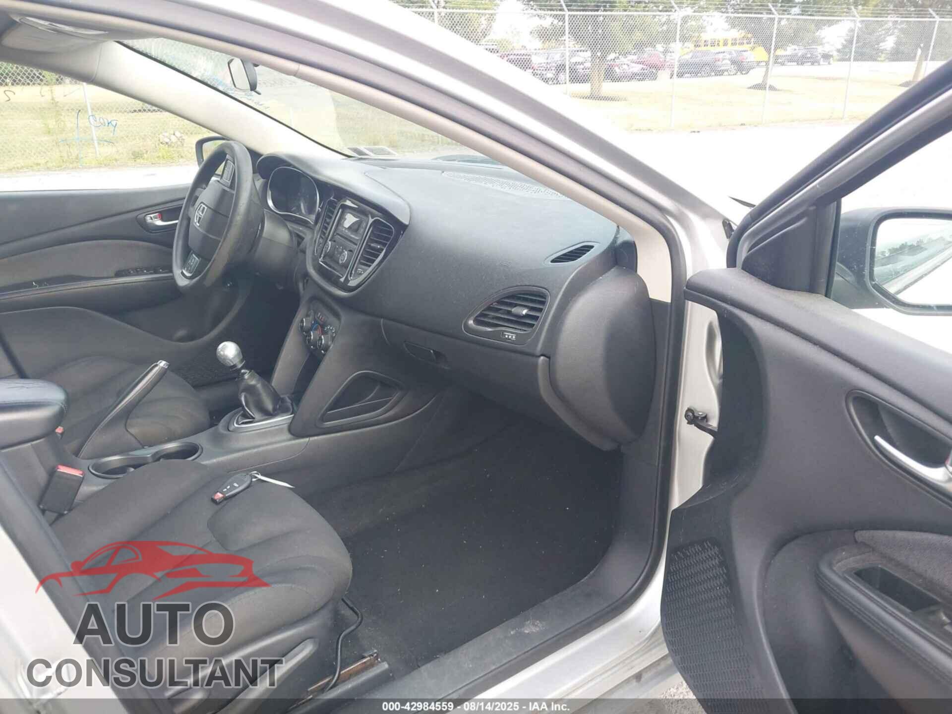 DODGE DART 2013 - 1C3CDFAA0DD210130