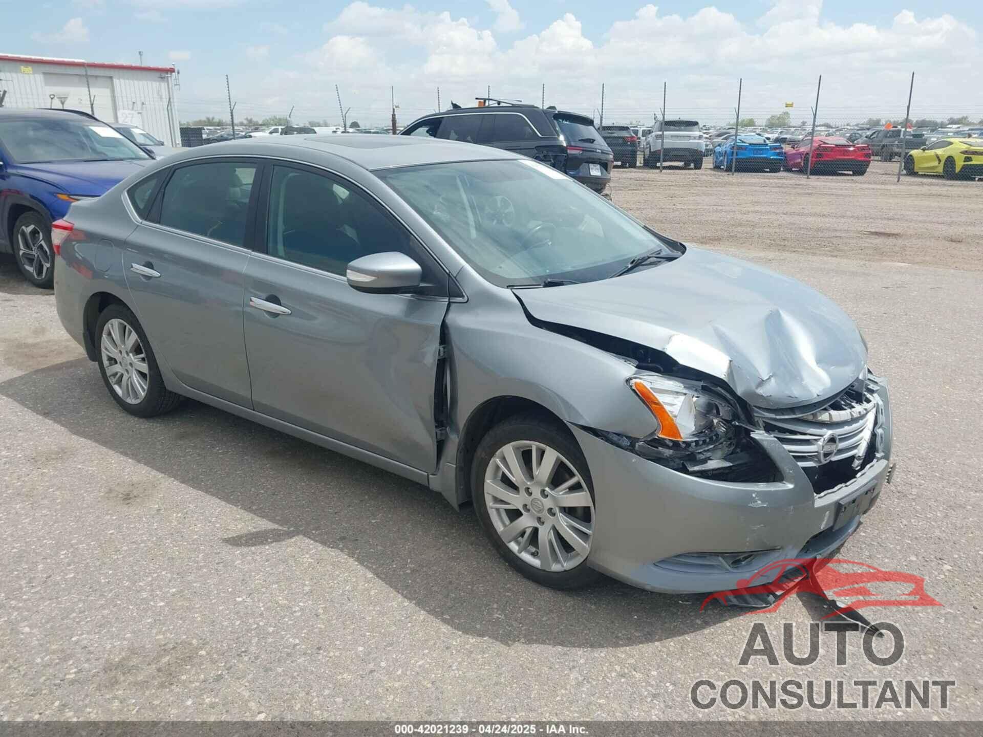 NISSAN SENTRA 2013 - 3N1AB7AP2DL744262