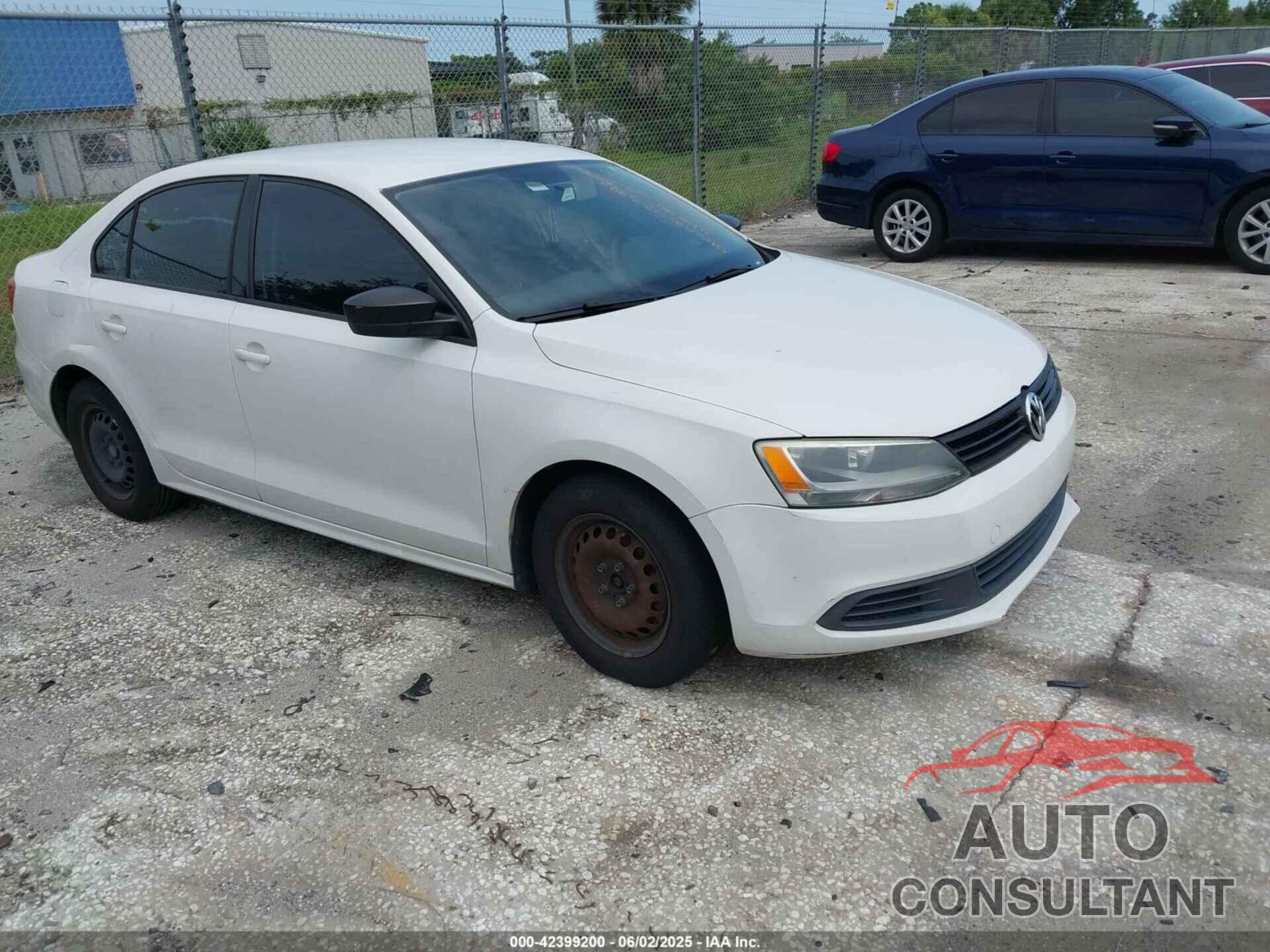 VOLKSWAGEN JETTA 2012 - 3VW2K7AJ7CM364871