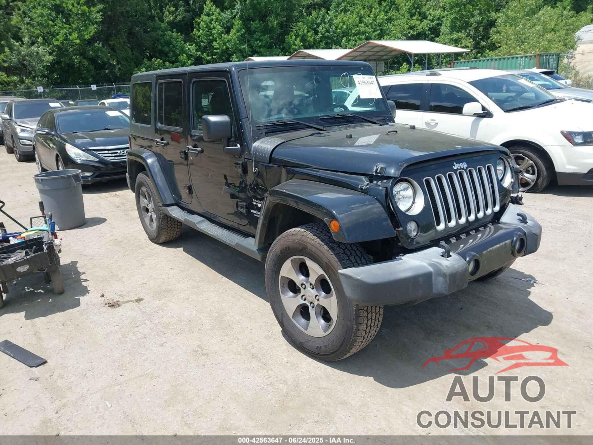 JEEP WRANGLER UNLIMITED 2016 - 1C4BJWEG7GL228732