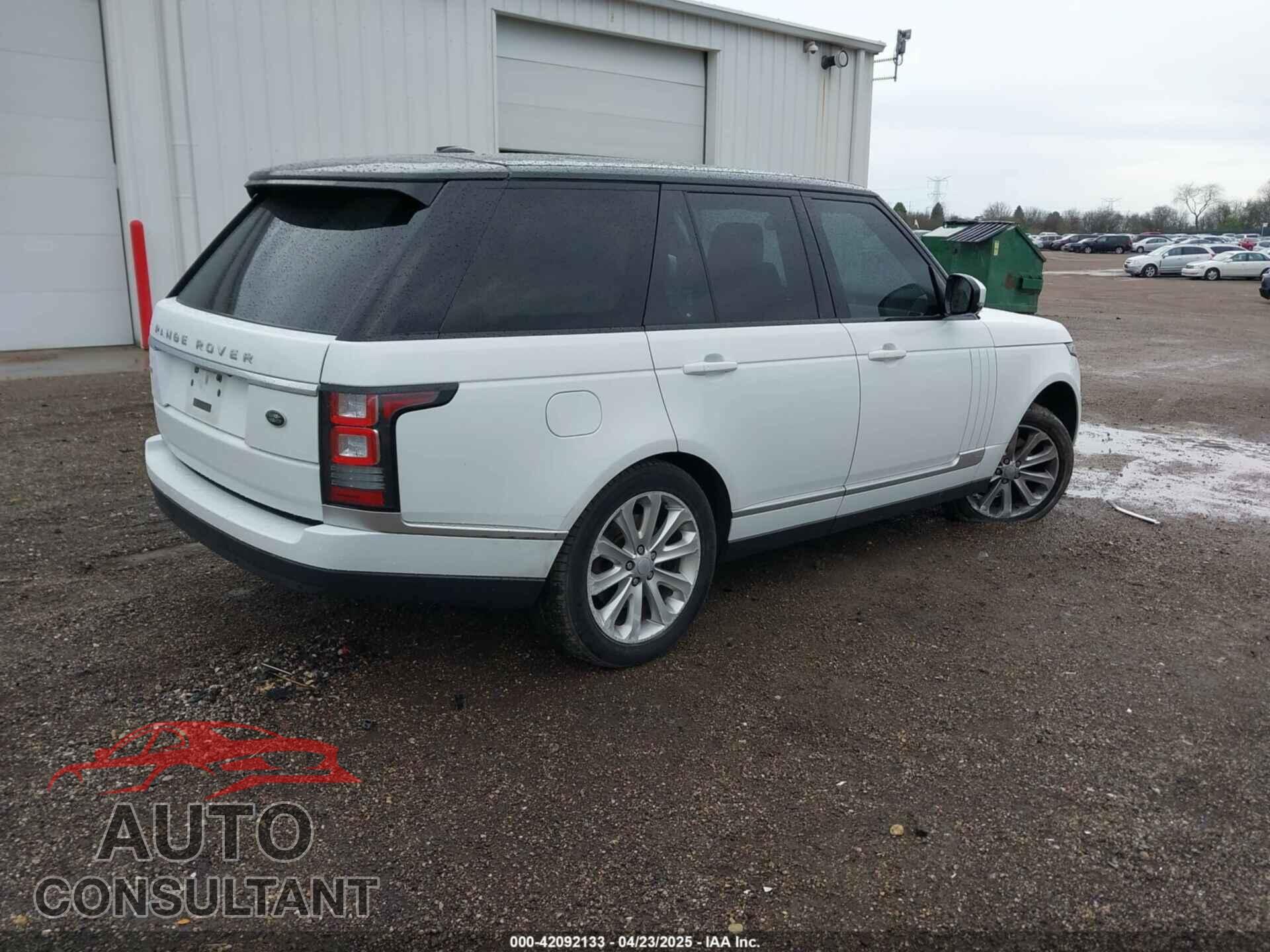 LAND ROVER RANGE ROVER 2015 - SALGS2VF7FA229689