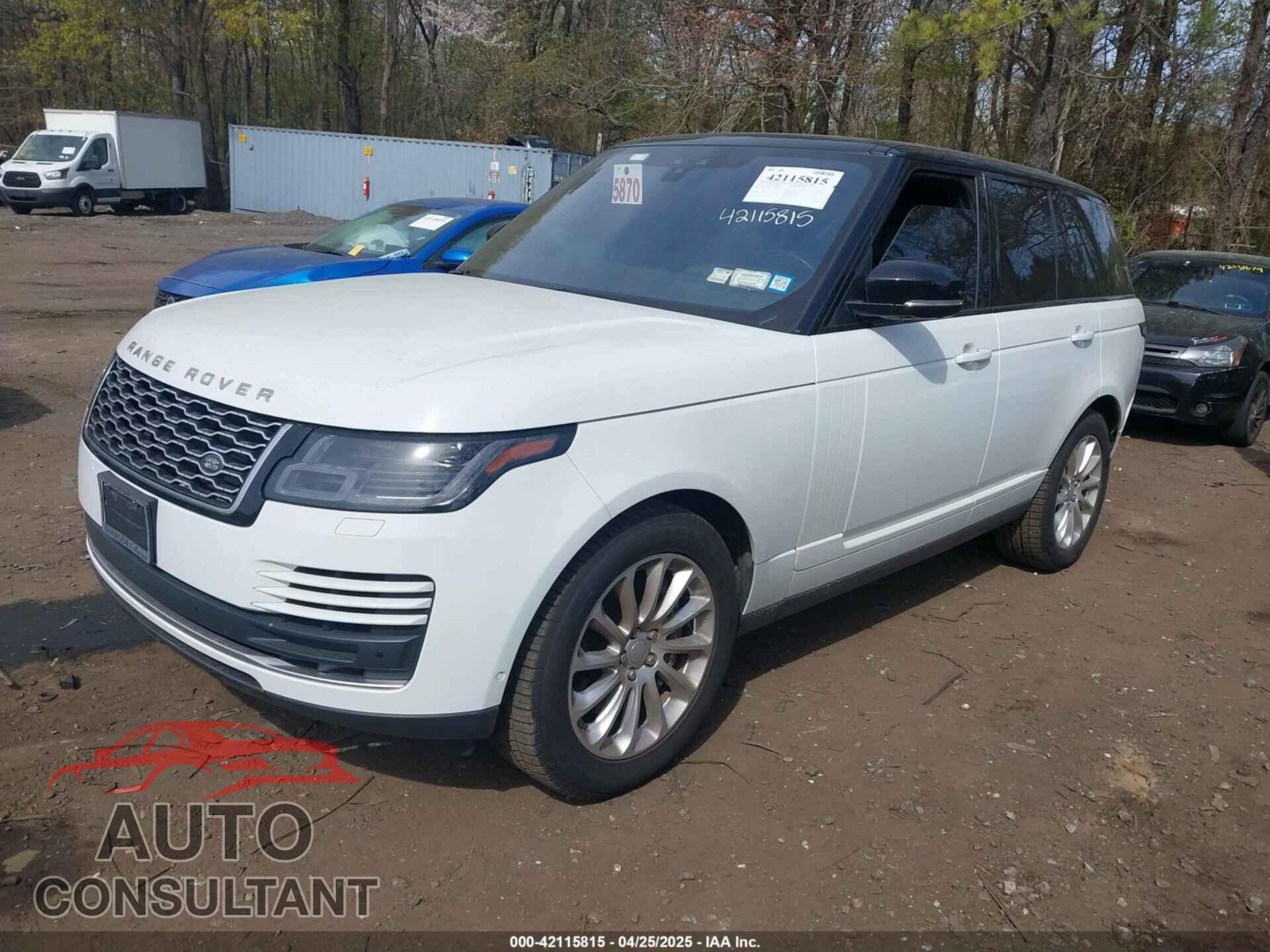 LAND ROVER RANGE ROVER 2019 - SALGS2SV4KA557464