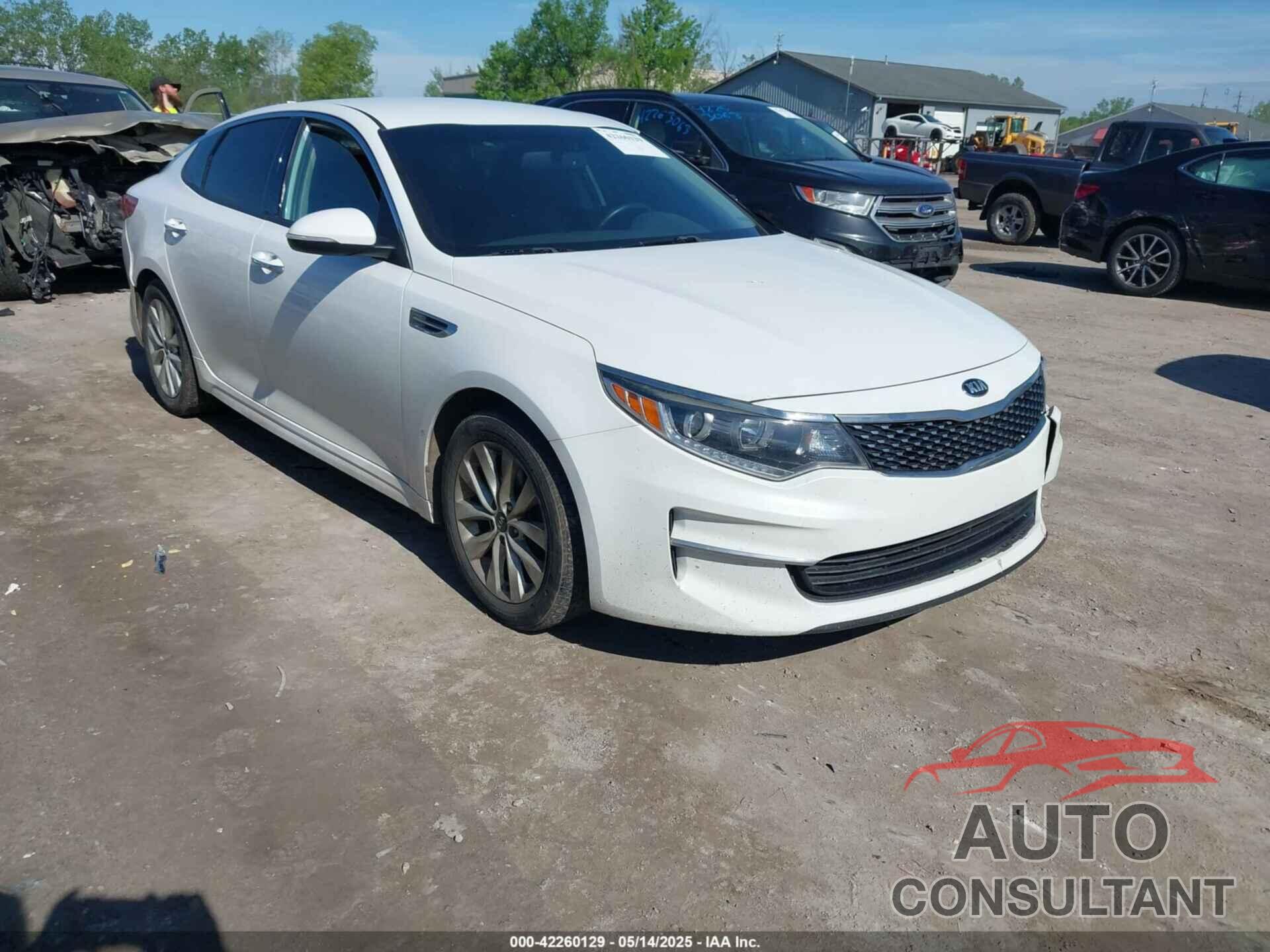 KIA OPTIMA 2018 - 5XXGU4L34JG218121