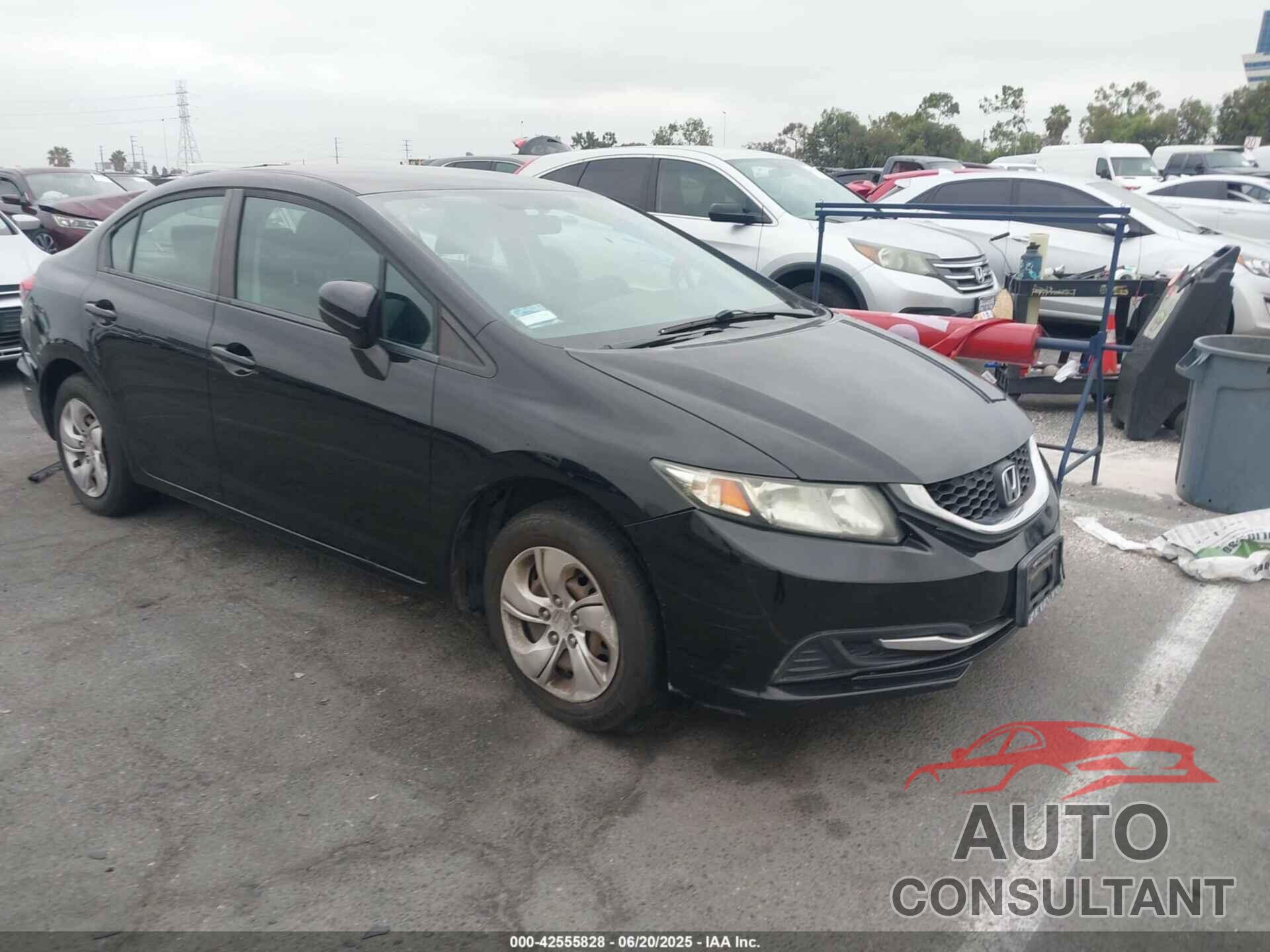 HONDA CIVIC 2014 - 19XFB2F56EE235407