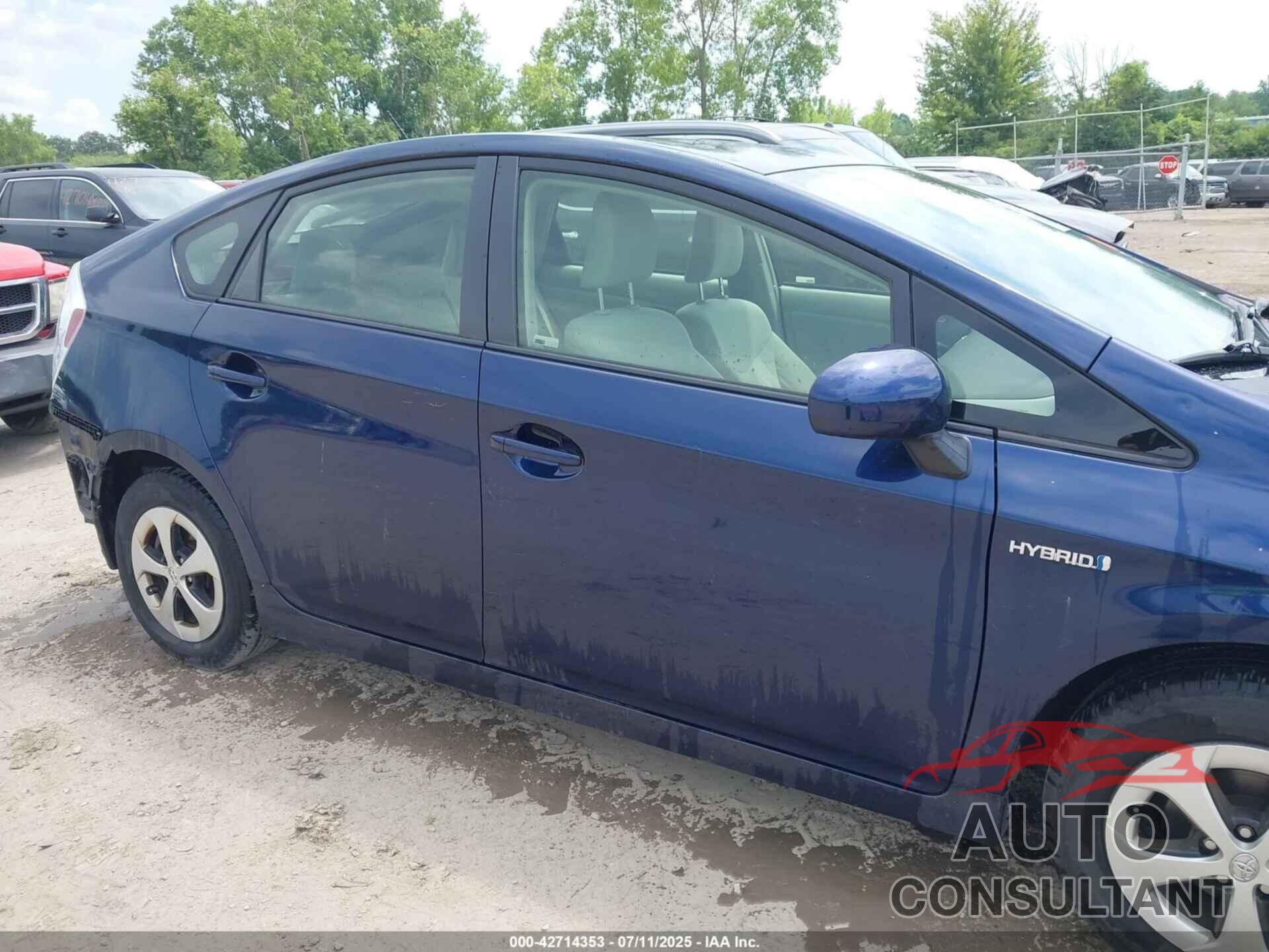 TOYOTA PRIUS 2013 - JTDKN3DU5D1676887