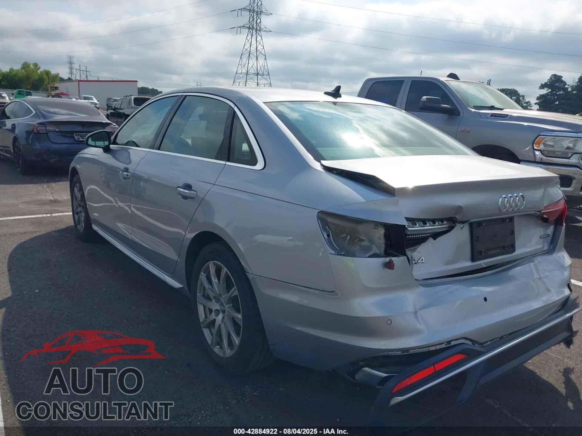 AUDI A4 2021 - WAUABAF4XMA002995