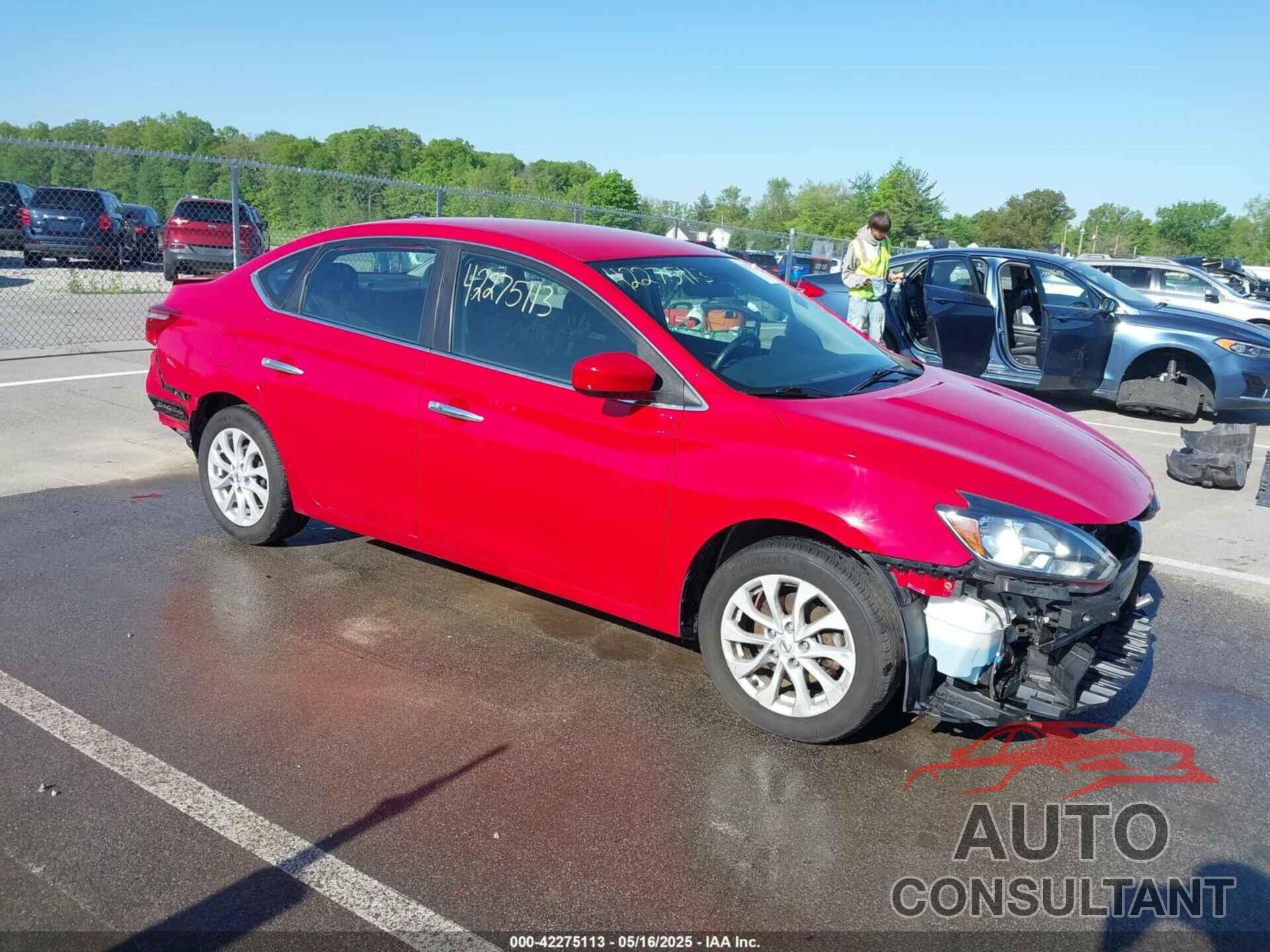 NISSAN SENTRA 2018 - 3N1AB7AP5JL615637