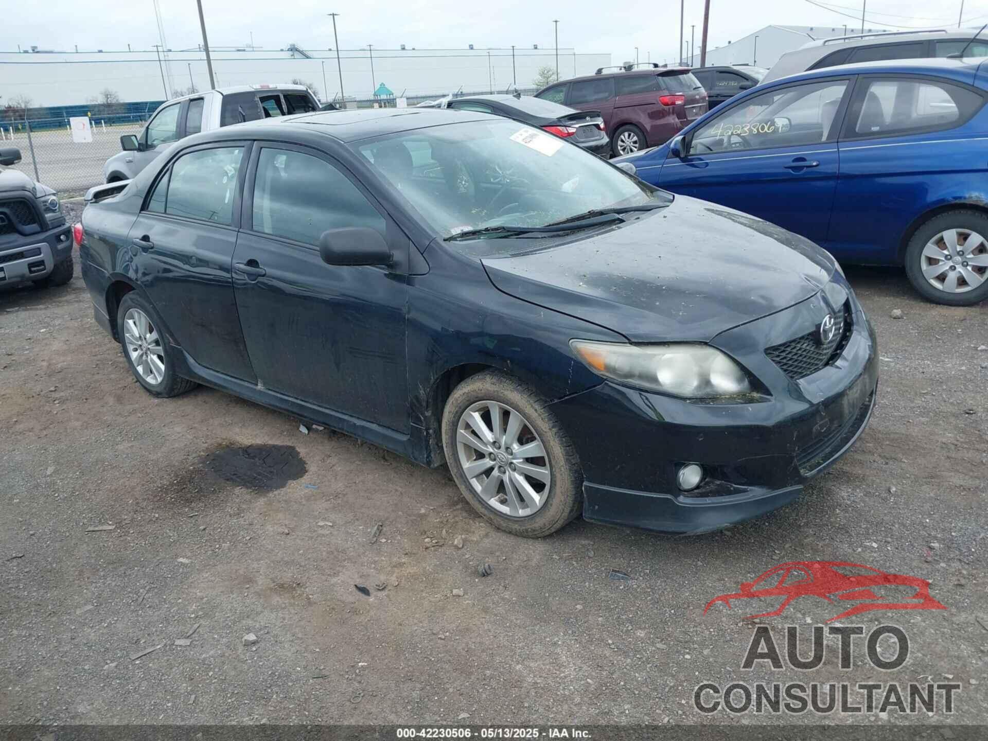 TOYOTA COROLLA 2010 - 1NXBU4EE2AZ385687