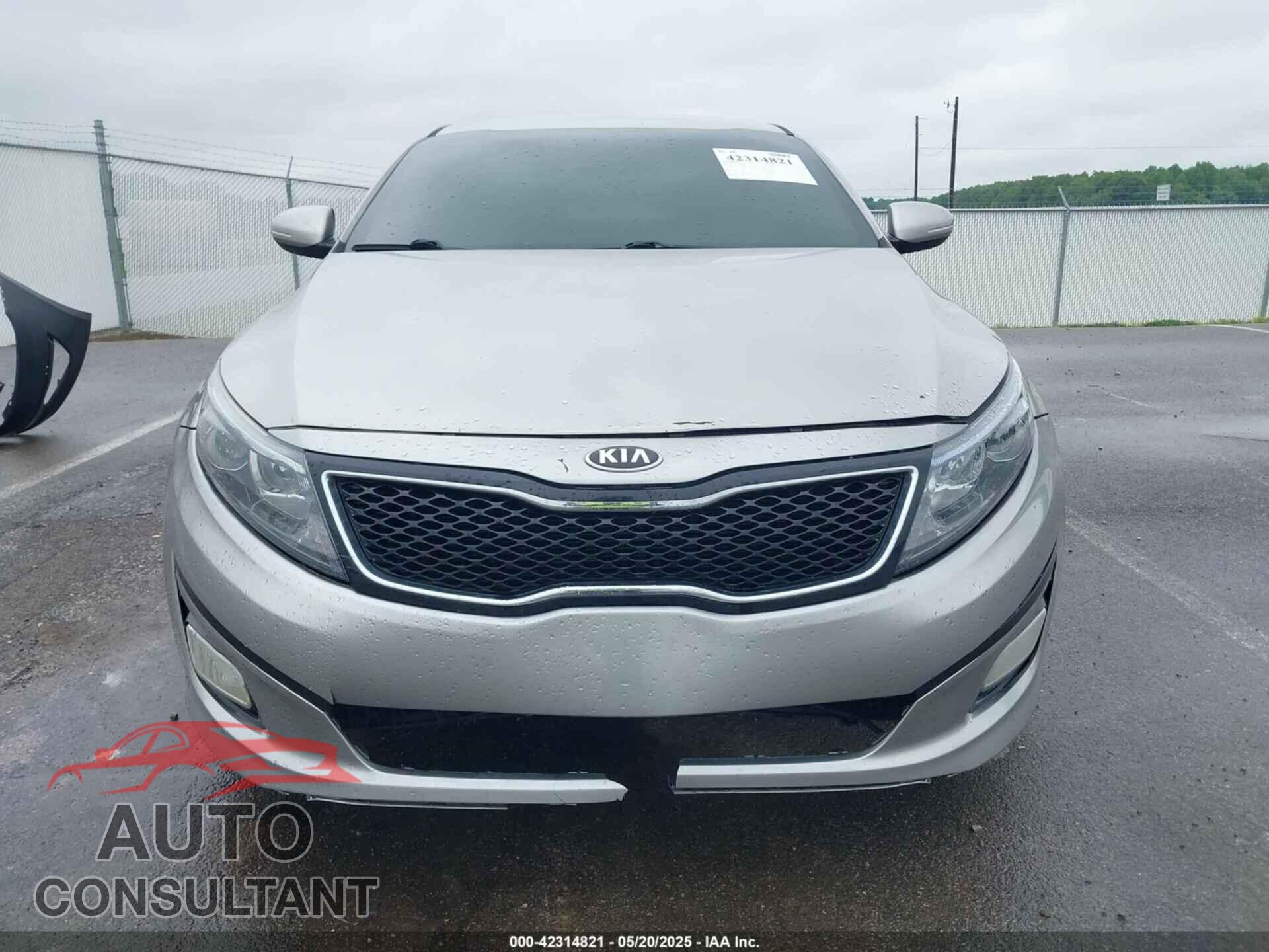KIA OPTIMA 2015 - KNAGM4A78F5556491