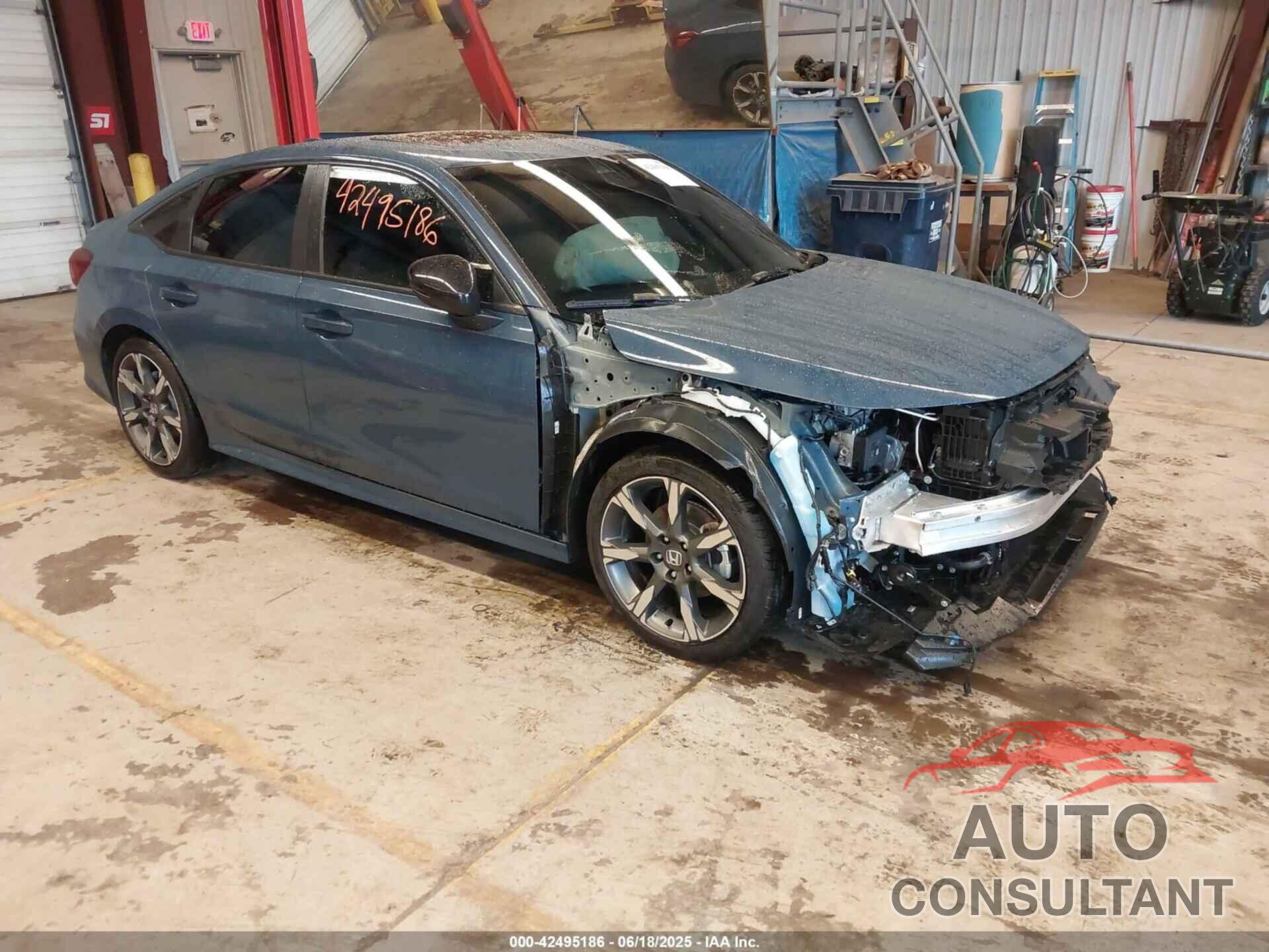 HONDA CIVIC HYBRID 2025 - 2HGFE4F81SH339558