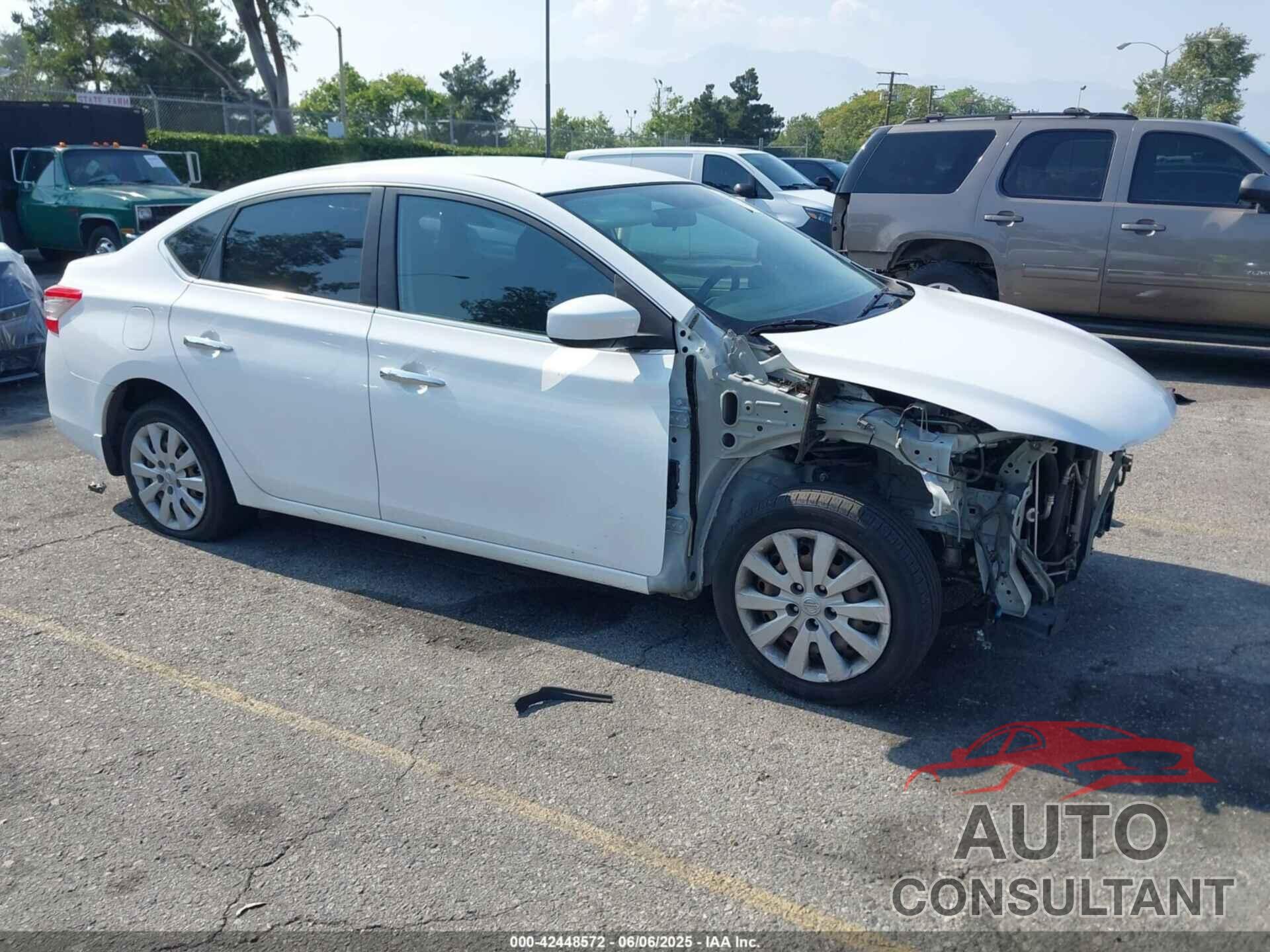 NISSAN SENTRA 2015 - 3N1AB7AP3FY336004