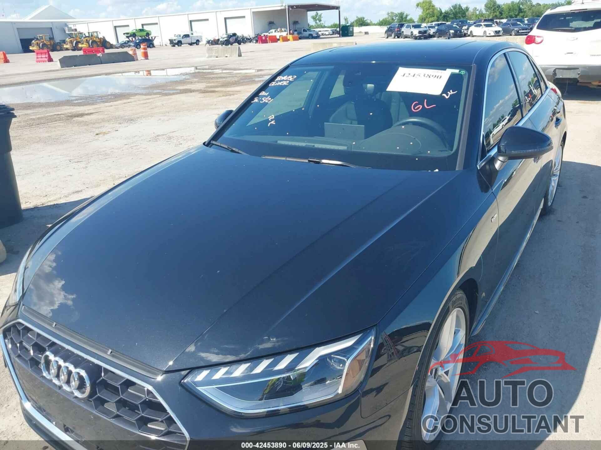 AUDI A4 2023 - WAUEAAF41PN024014