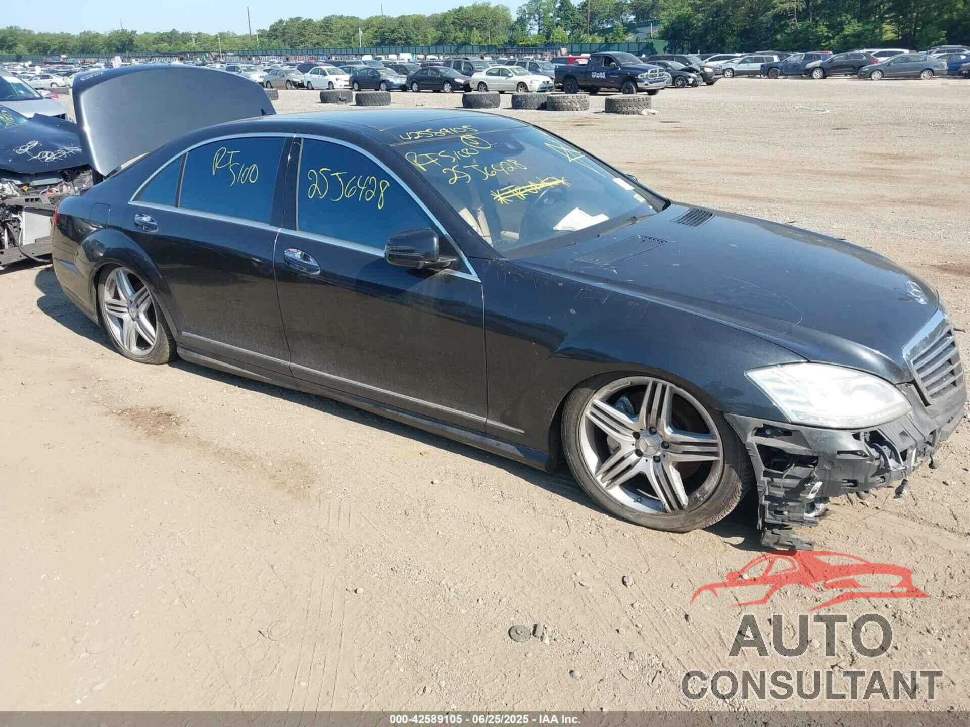MERCEDES-BENZ S 550 2013 - WDDNG9EB5DA536447