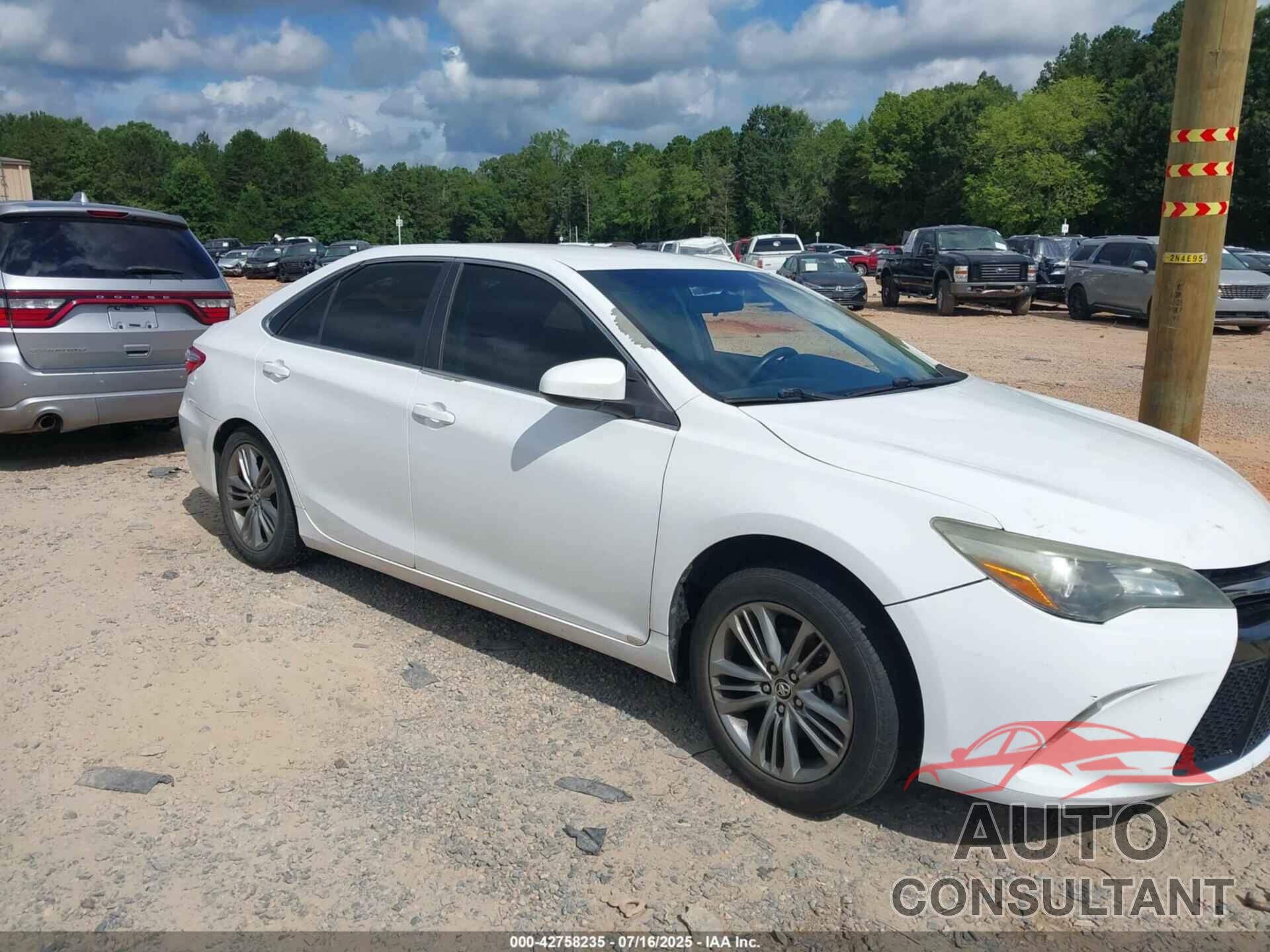 TOYOTA CAMRY 2015 - 4T1BF1FK3FU028653