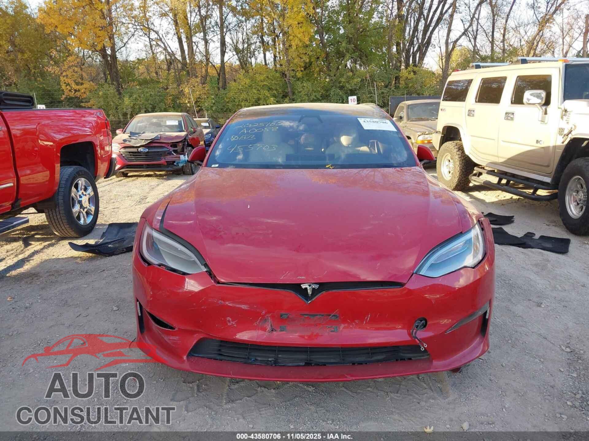 TESLA MODEL S 2021 - 5YJSA1E53MF455903