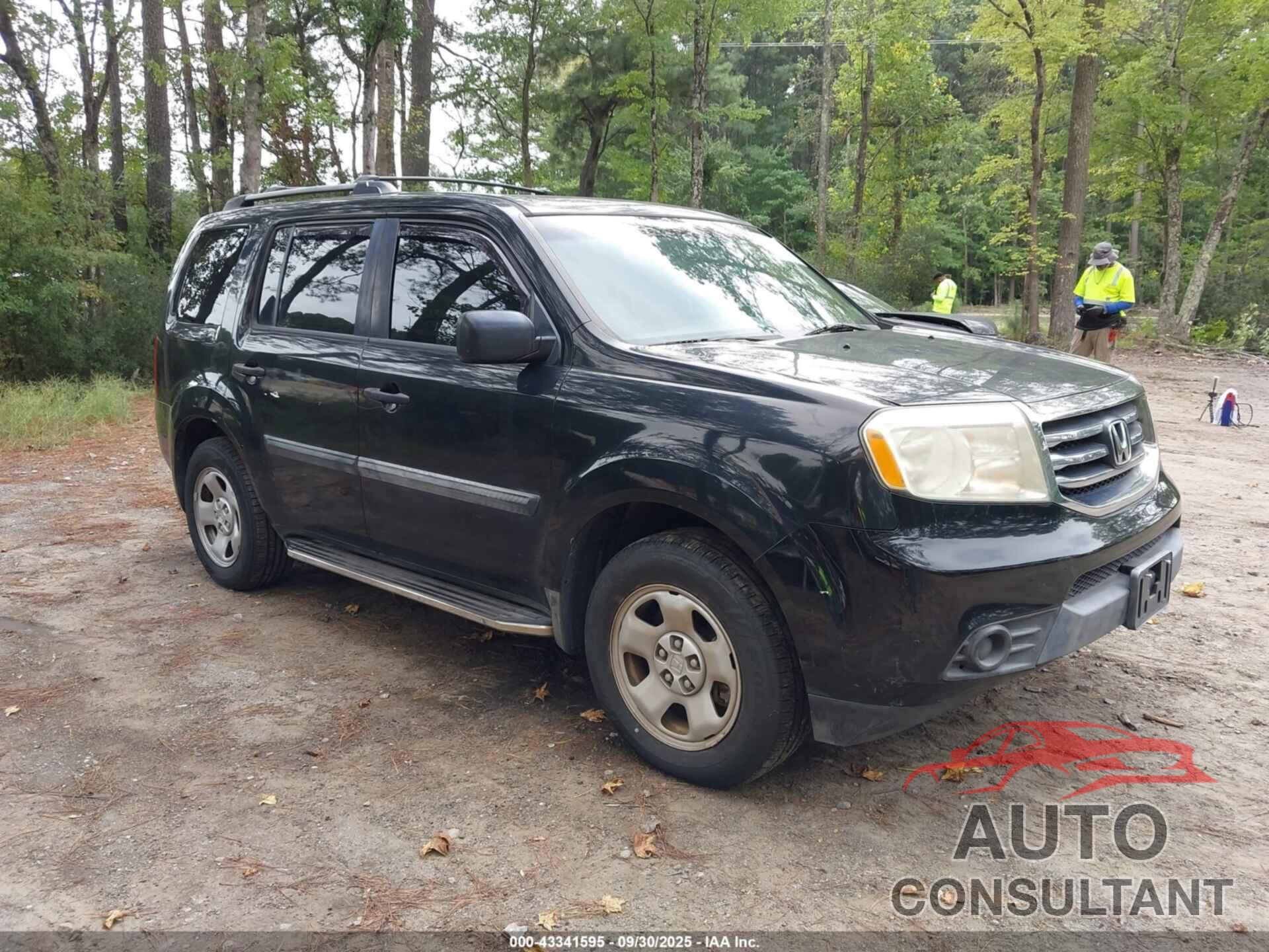 HONDA PILOT 2012 - 5FNYF4H24CB038772