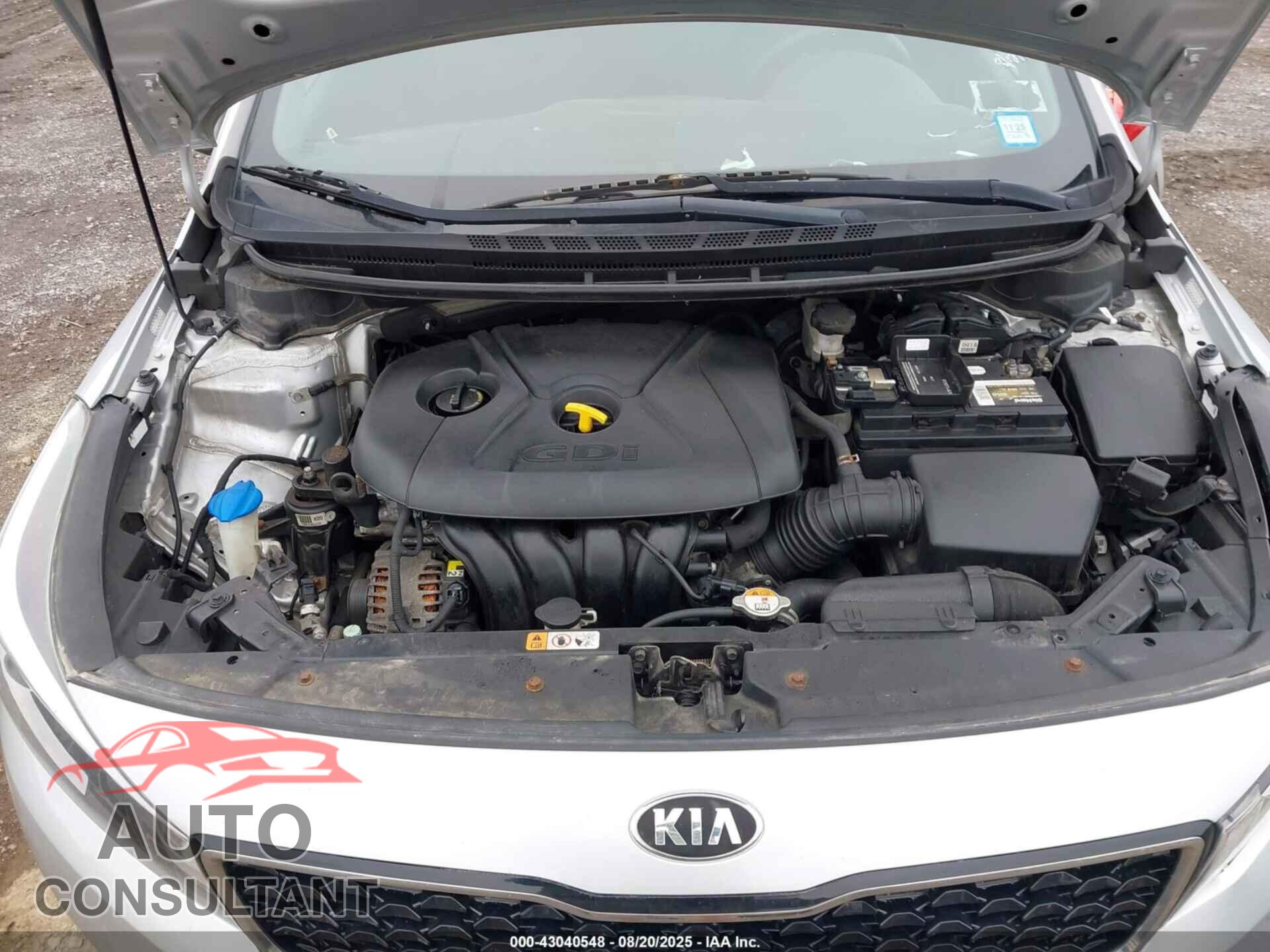 KIA FORTE 2017 - KNAFK5A88H5693479