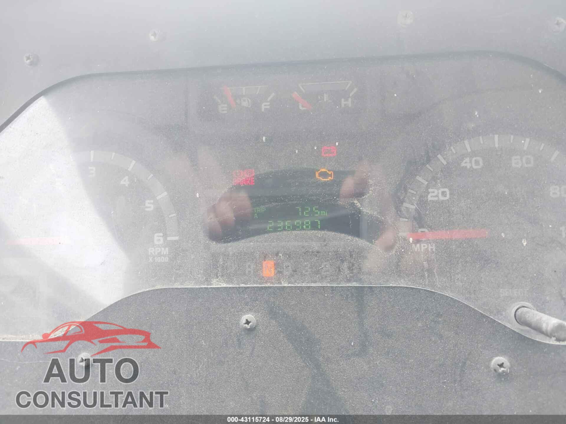 FORD E-450 STRIPPED 2012 - 1FC4E4KL2CDA91478
