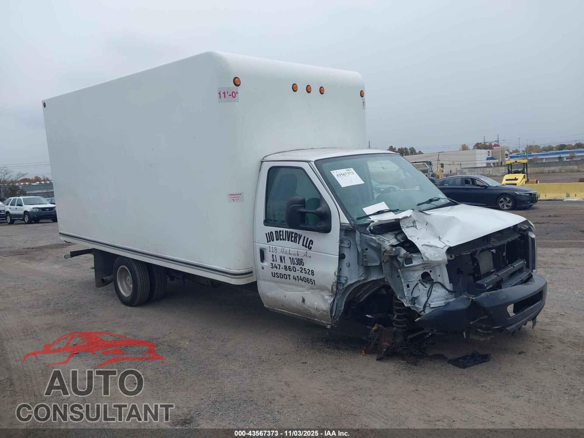 FORD E-350 CUTAWAY 2022 - 1FDWE3FN2NDC00552