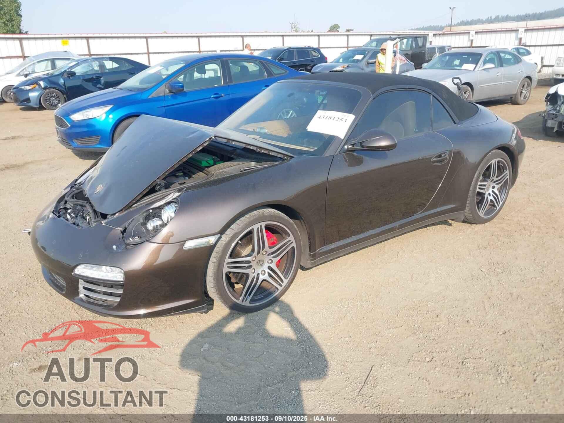 PORSCHE 911 2012 - WP0CB2A9XCS754595