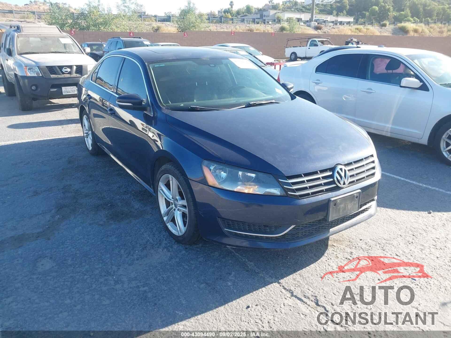 VOLKSWAGEN PASSAT 2015 - 1VWBV7A36FC061059