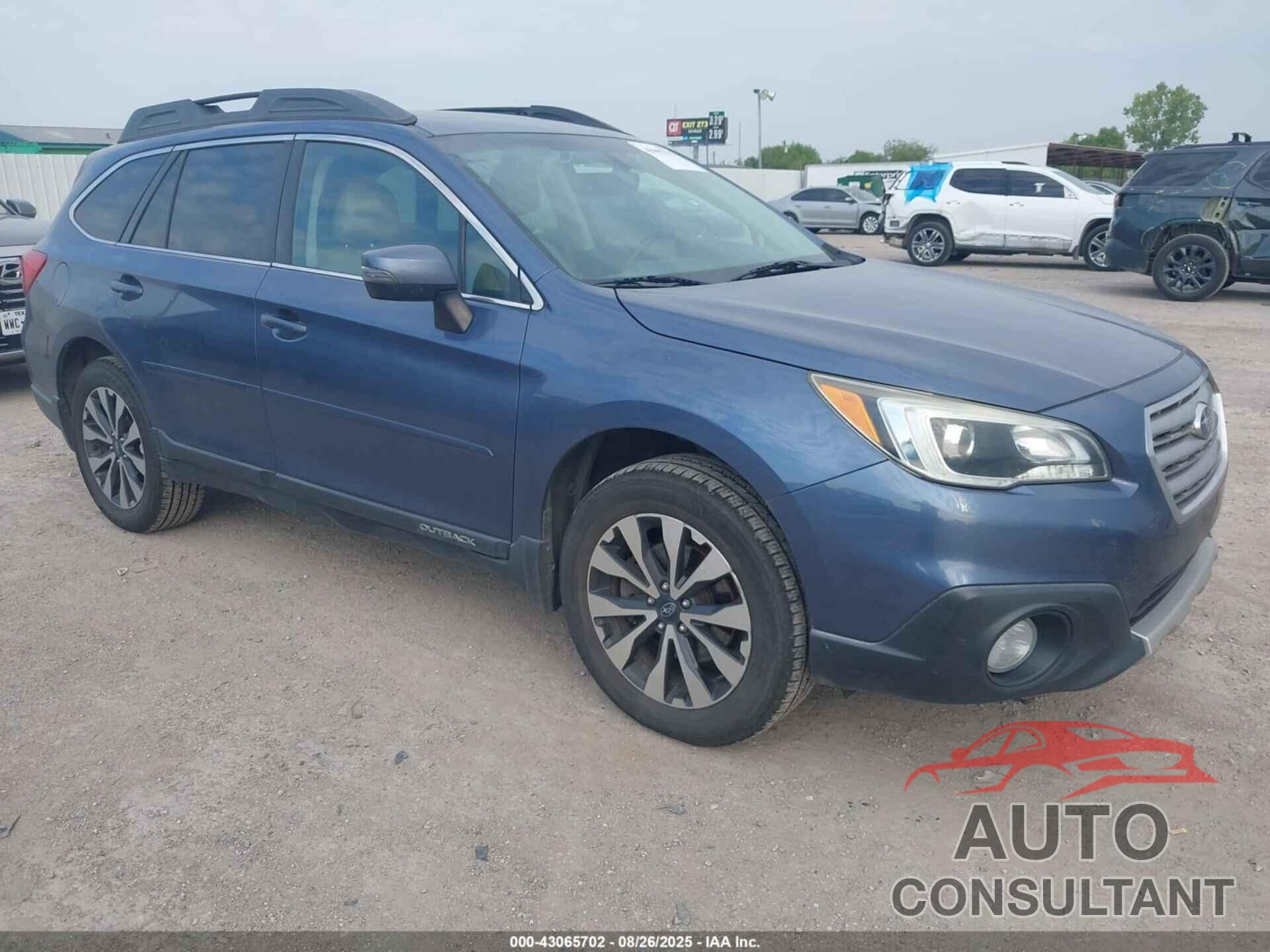 SUBARU OUTBACK 2017 - 4S4BSANC8H3271454