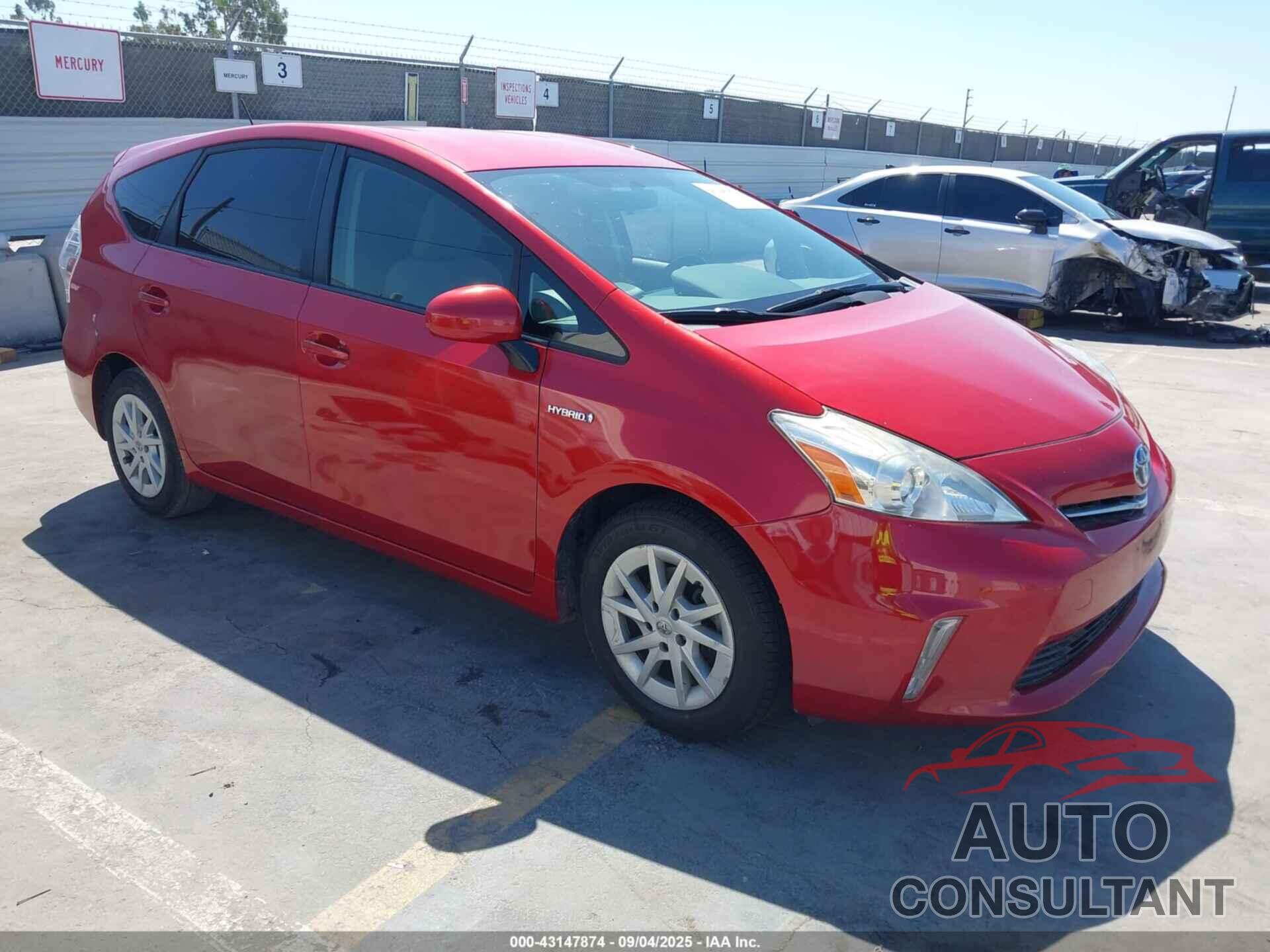 TOYOTA PRIUS V 2012 - JTDZN3EU8C3100601