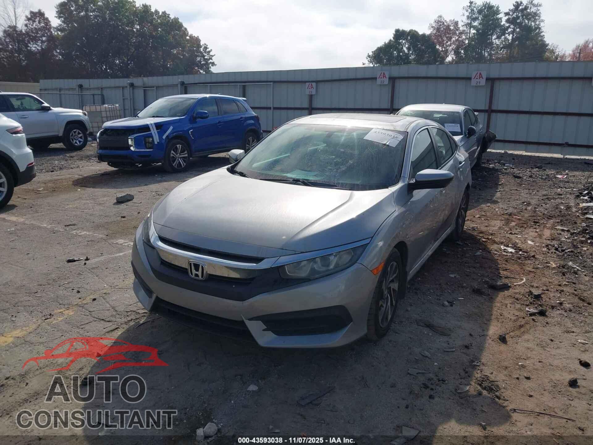 HONDA CIVIC 2017 - 19XFC2F70HE063149